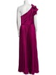 Ieena for Mac Duggal One-Shoulder Jumpsuit