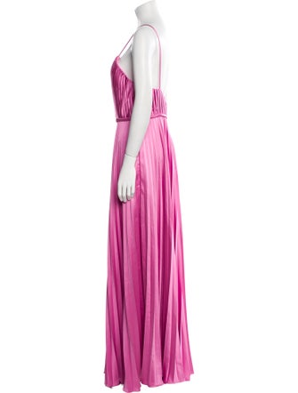 Ieena for Mac Duggal Plunge Neckline Jumpsuit