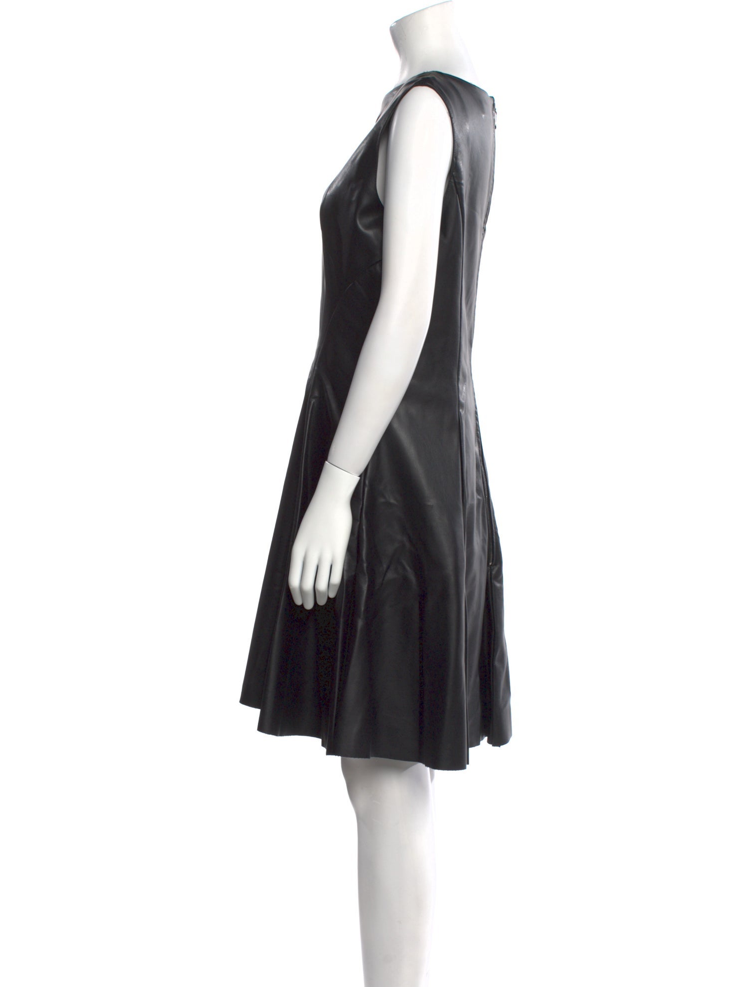 Ieena for Mac Duggal Bateau Neckline Knee-Length Dress w/ Tags