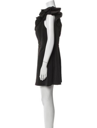 Ieena for Mac Duggal One-Shoulder Mini Dress