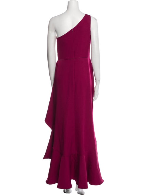 Ieena for Mac Duggal One-Shoulder Long Dress