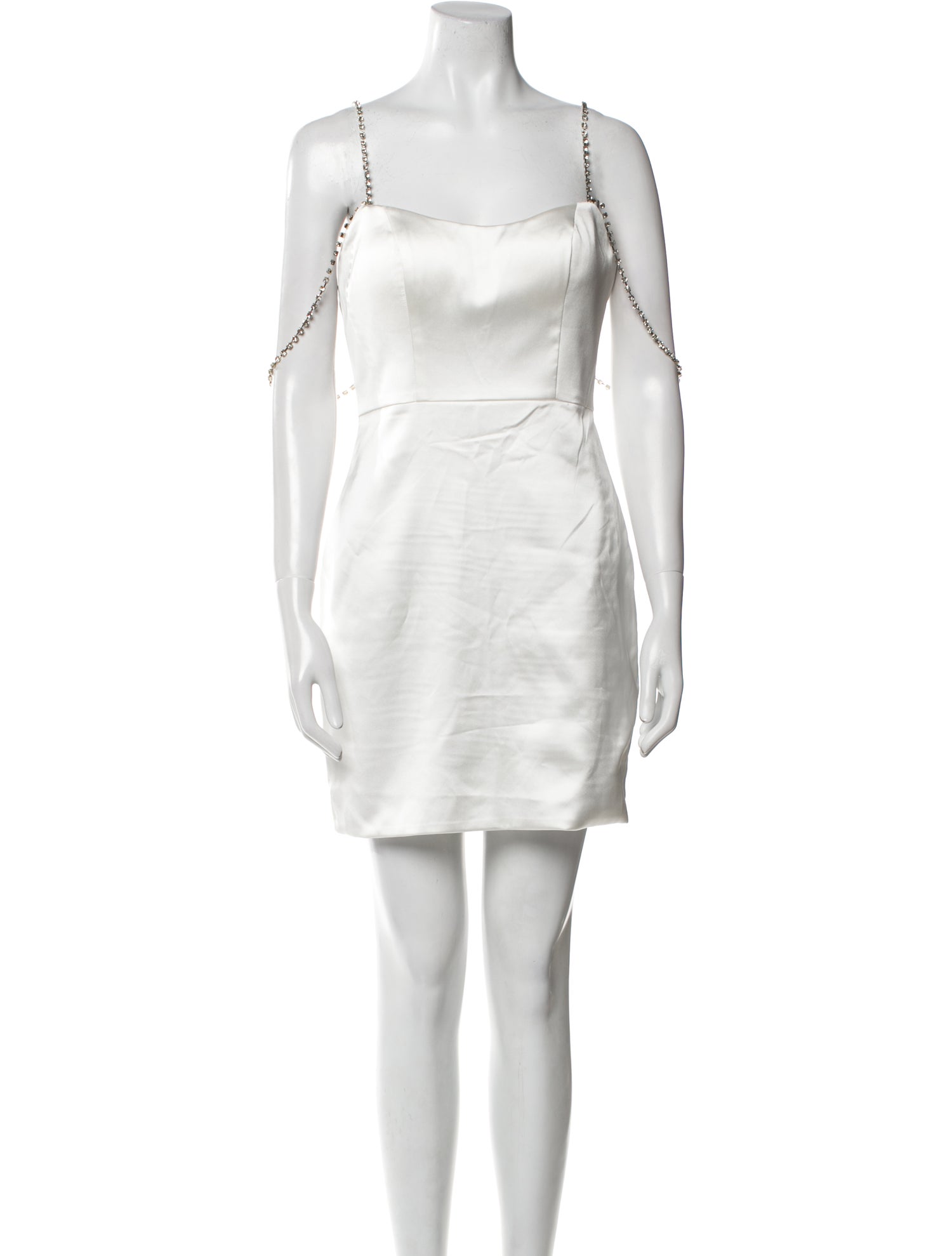 Ieena for Mac Duggal Square Neckline Mini Dress