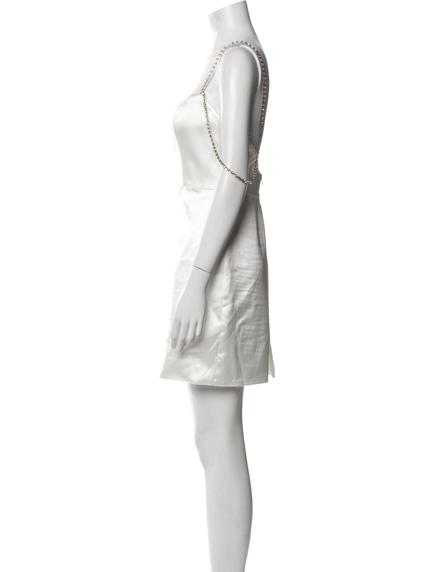 Ieena for Mac Duggal Square Neckline Mini Dress