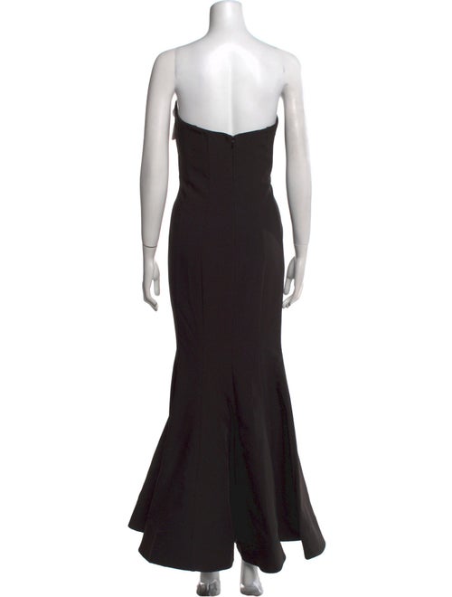 Ieena for Mac Duggal Strapless Long Dress