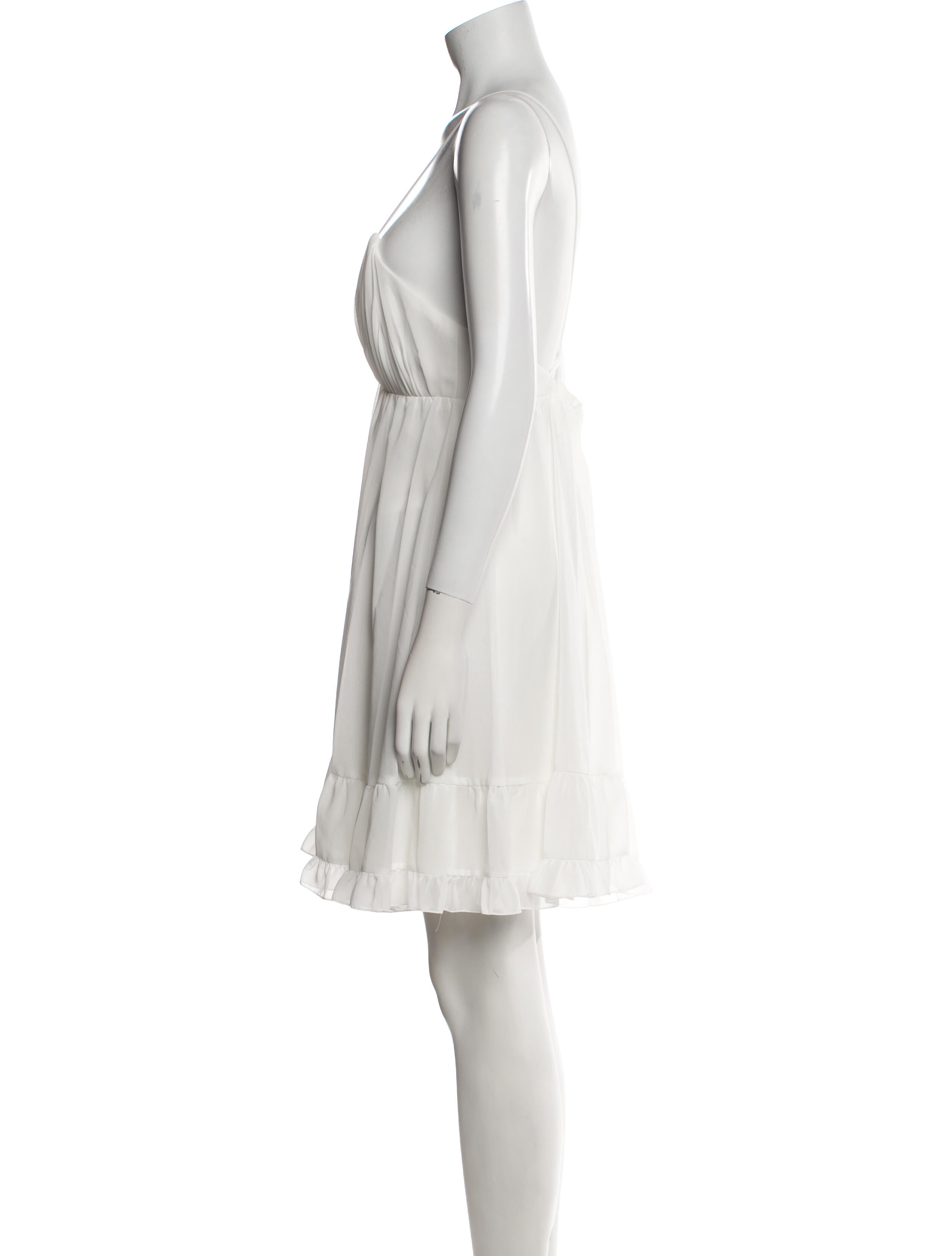 Ieena for Mac Duggal V-Neck Mini Dress w/ Tags