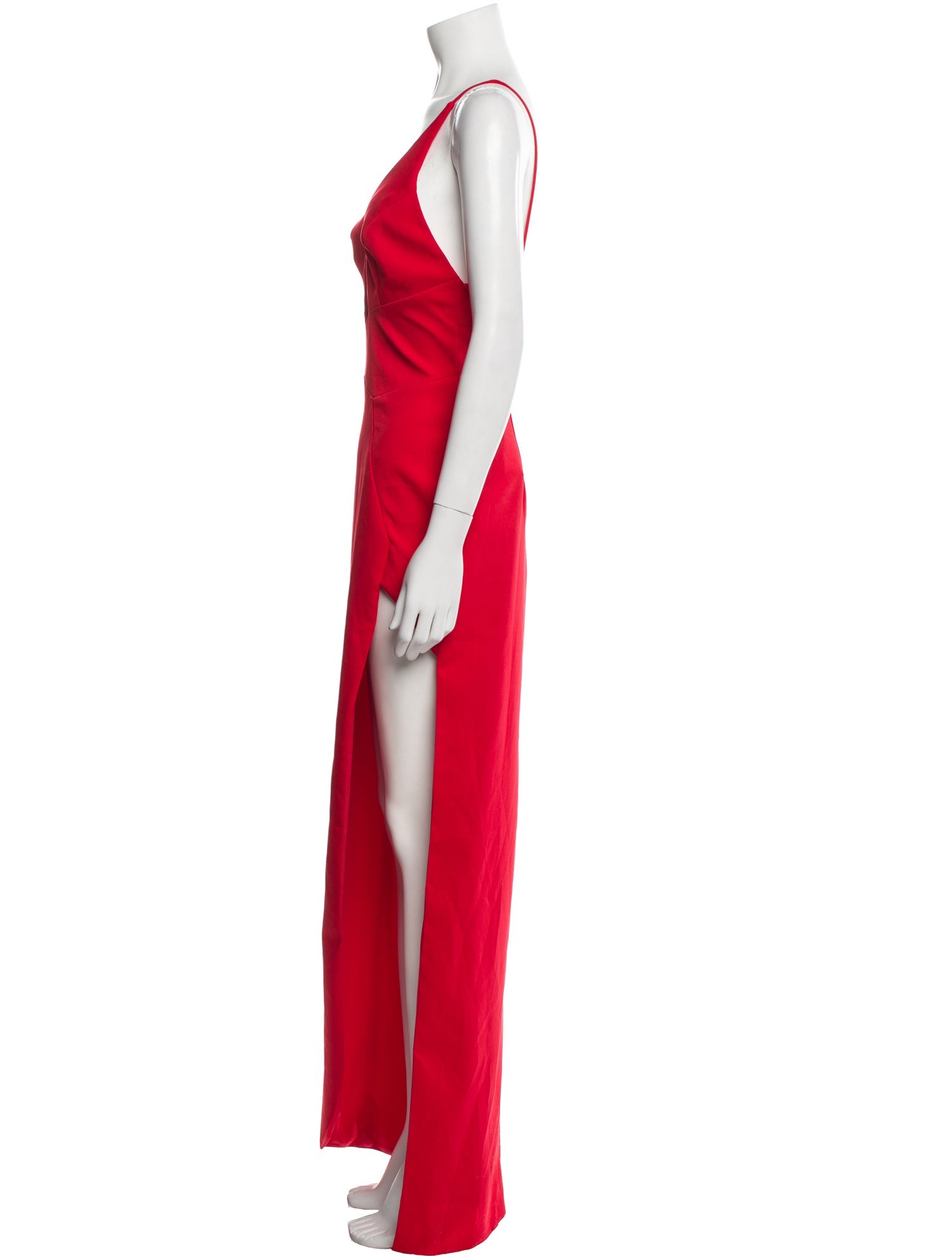 Ieena for Mac Duggal V-Neck Long Dress w/ Tags