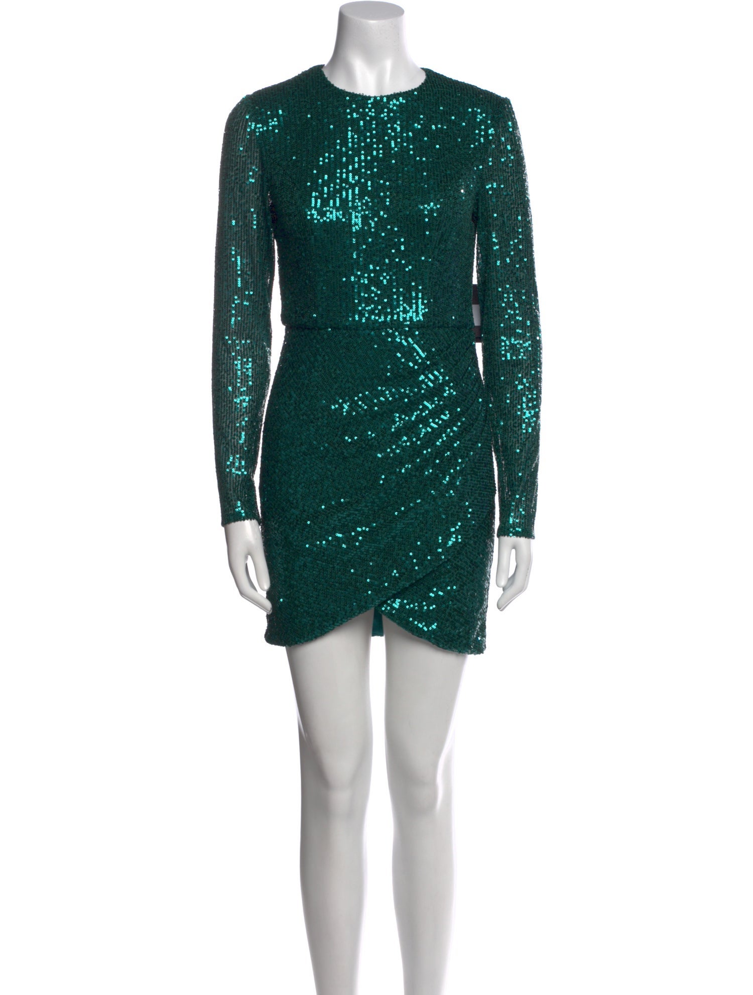 Ieena for Mac Duggal Crew Neck Mini Dress w/ Tags