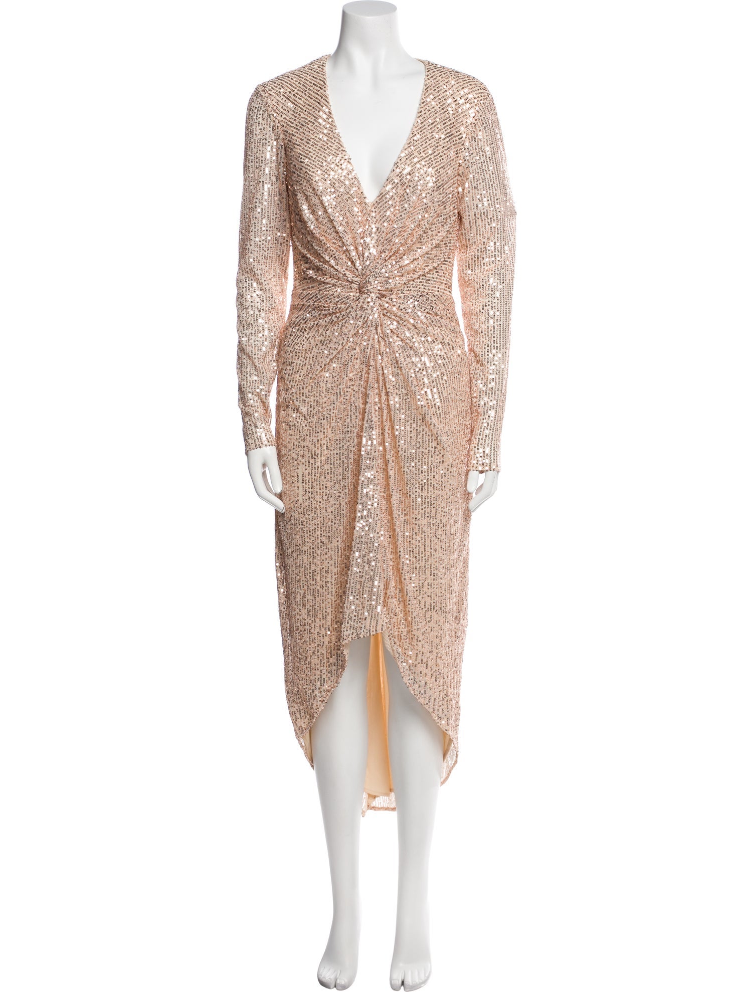 Ieena for Mac Duggal Printed Long Dress w/ Tags