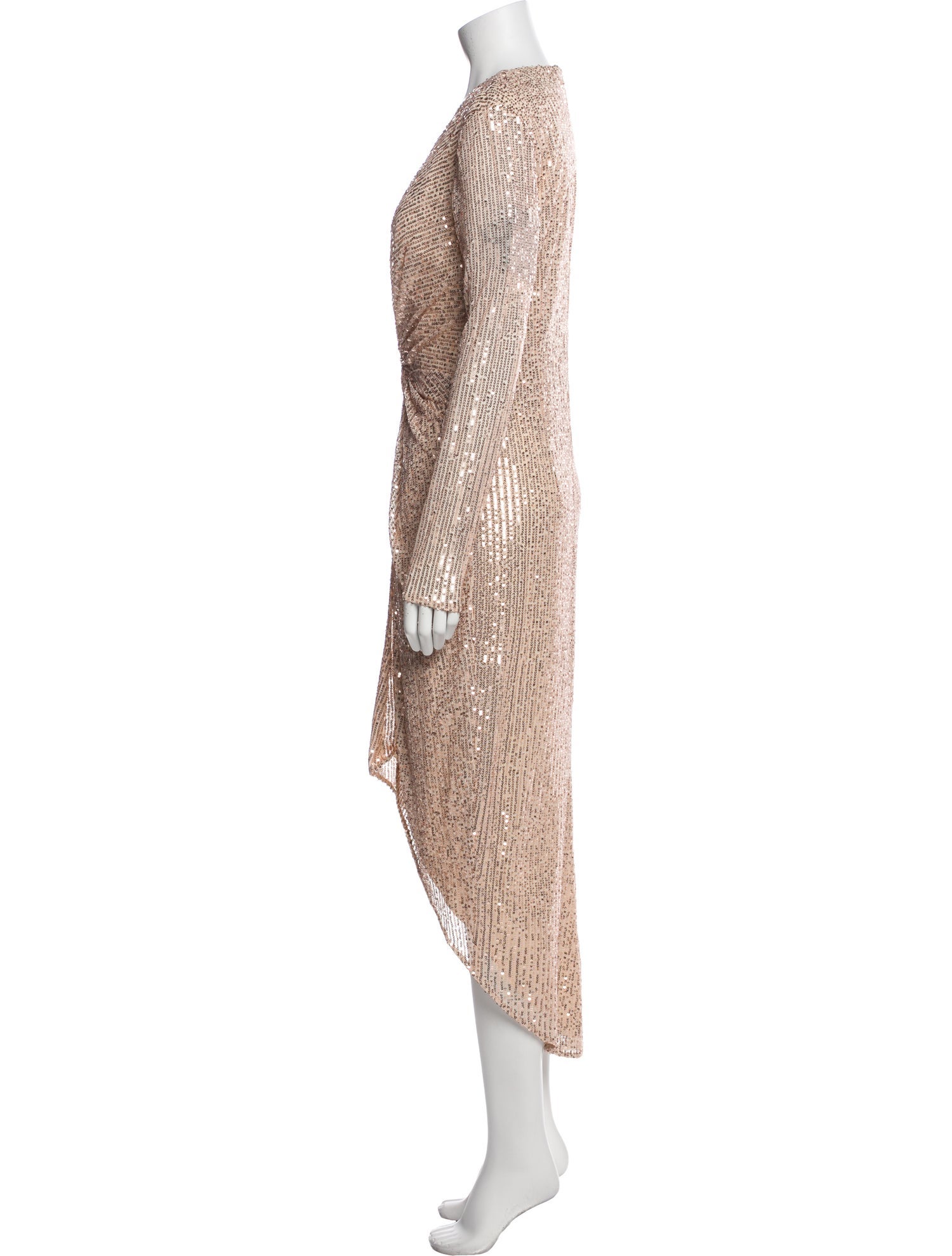 Ieena for Mac Duggal Printed Long Dress w/ Tags