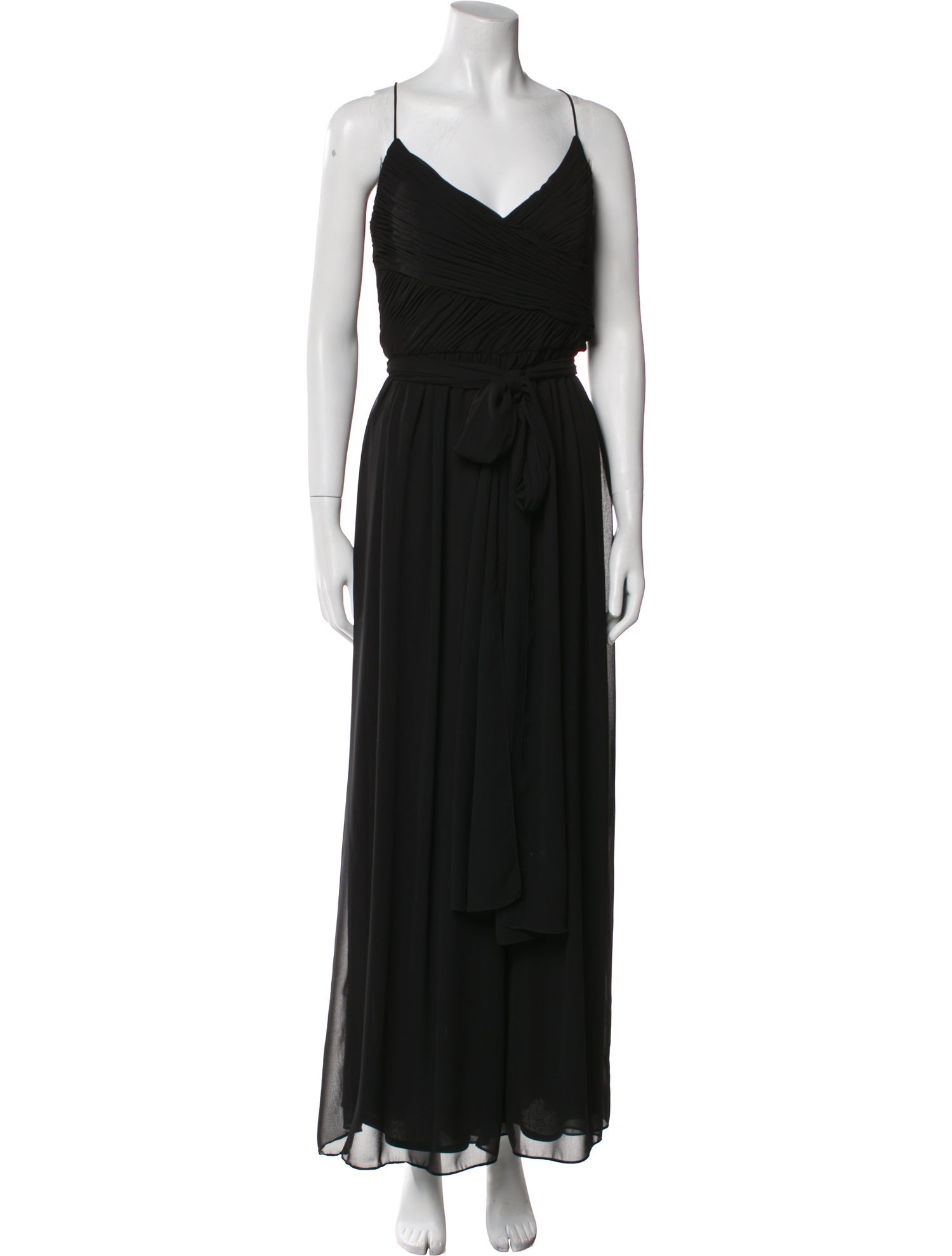 Ieena for Mac Duggal V-Neck Mini Dress