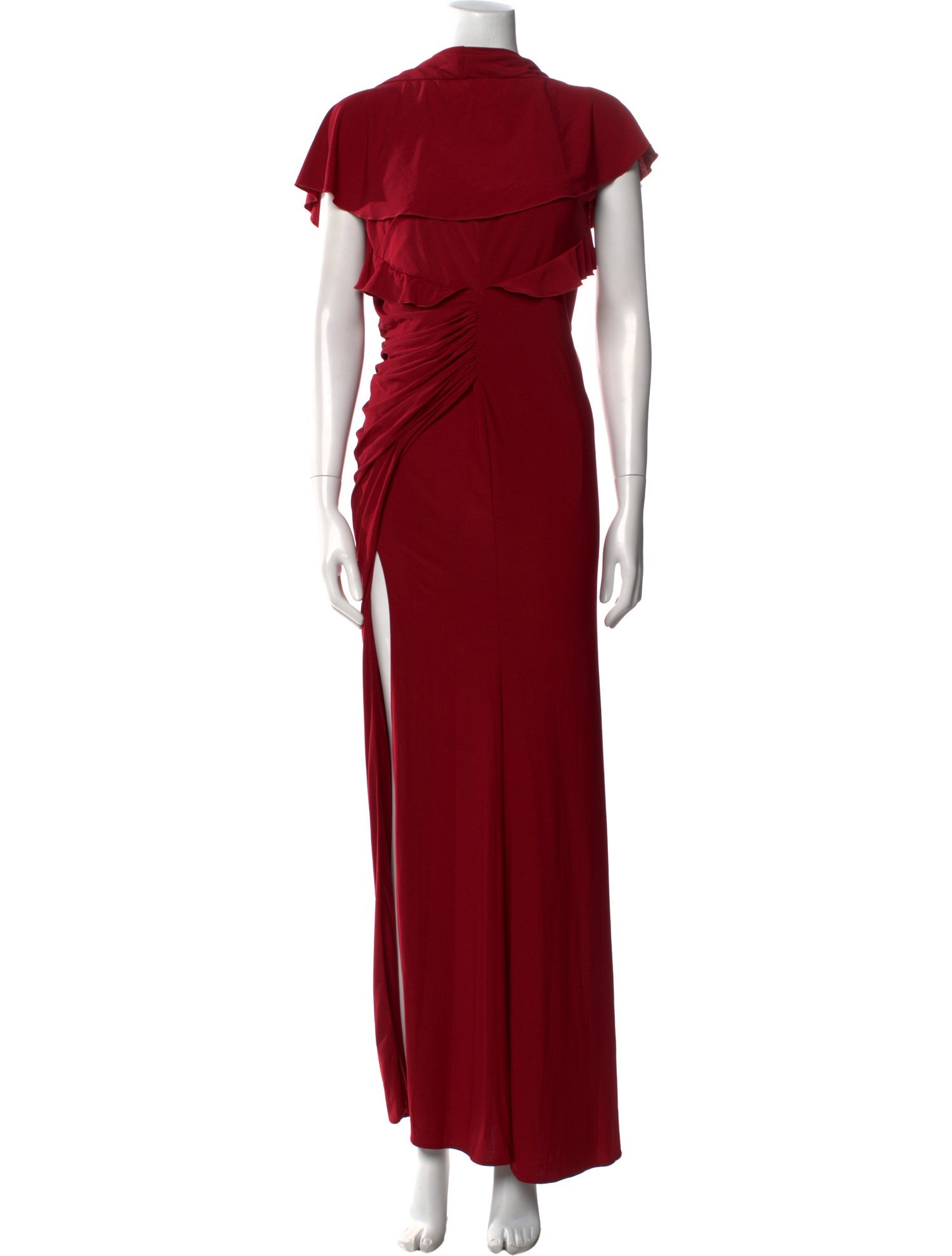 Ieena for Mac Duggal Cowl Neck Long Dress w/ Tags