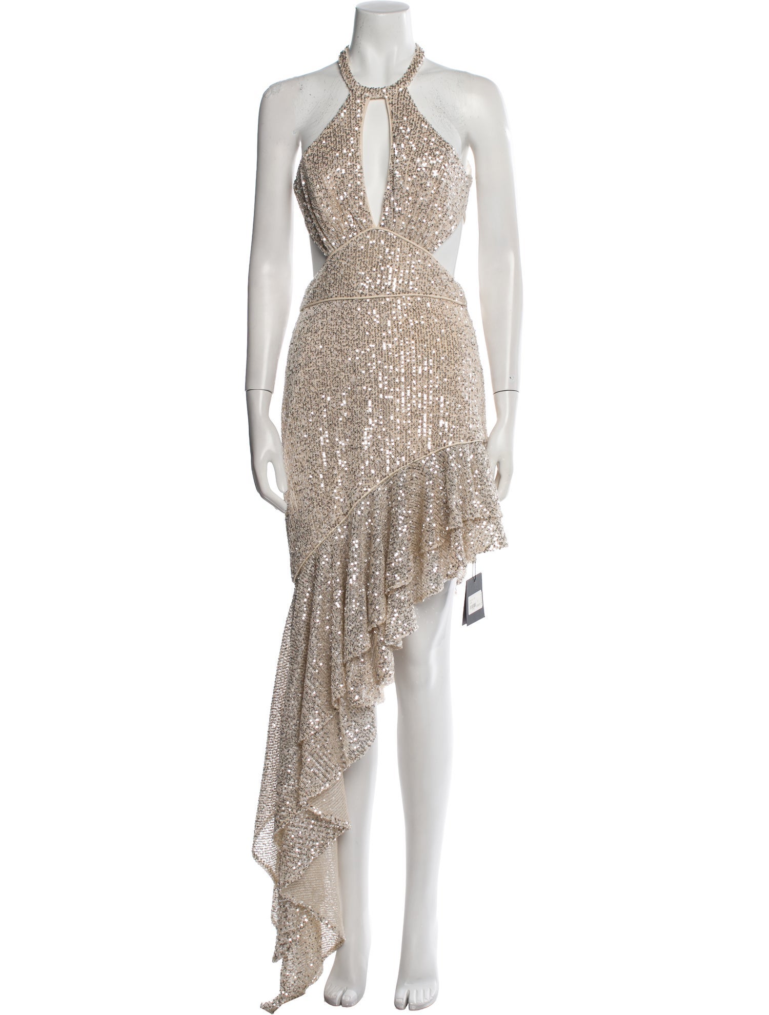 Ieena for Mac Duggal Sequin Long Dress w/ Tags