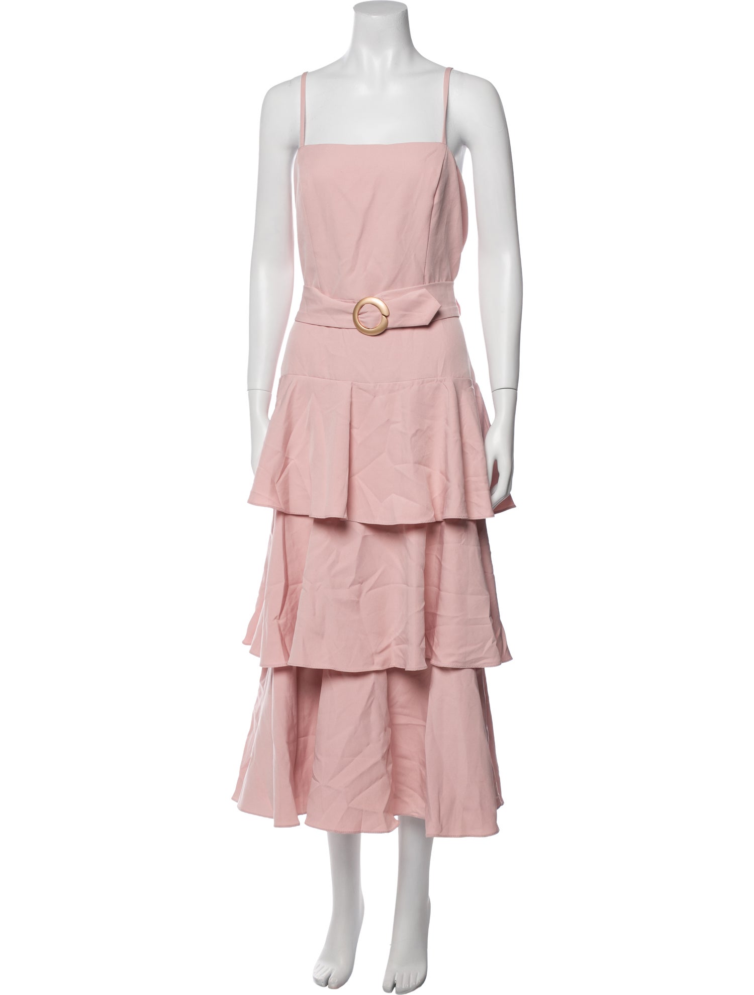 Ieena for Mac Duggal Square Neckline Long Dress