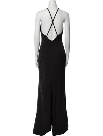 Ieena for Mac Duggal Halterneck Long Dress