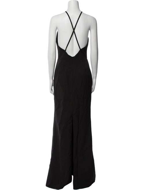 Ieena for Mac Duggal Halterneck Long Dress