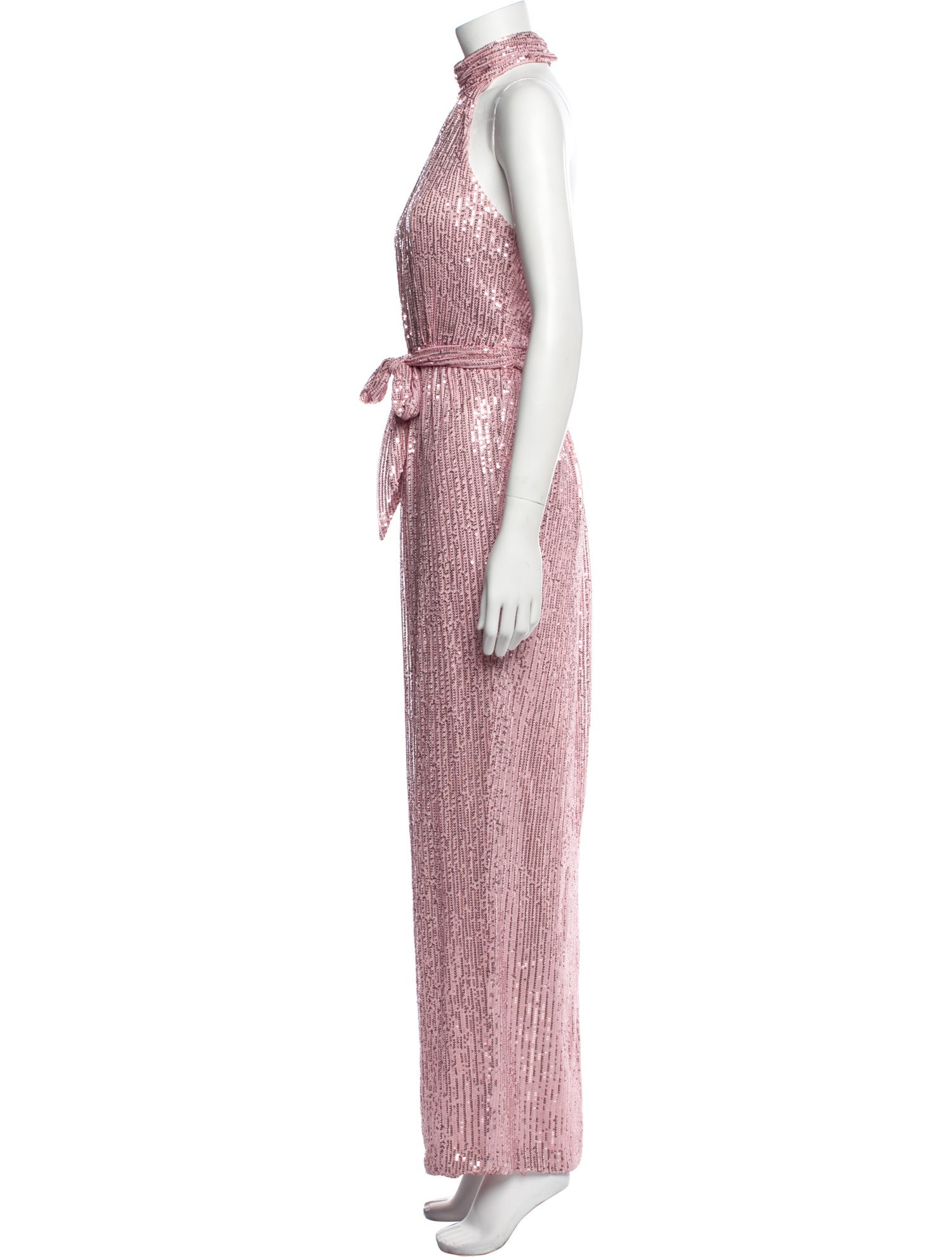 Ieena for Mac Duggal Halterneck Long Dress