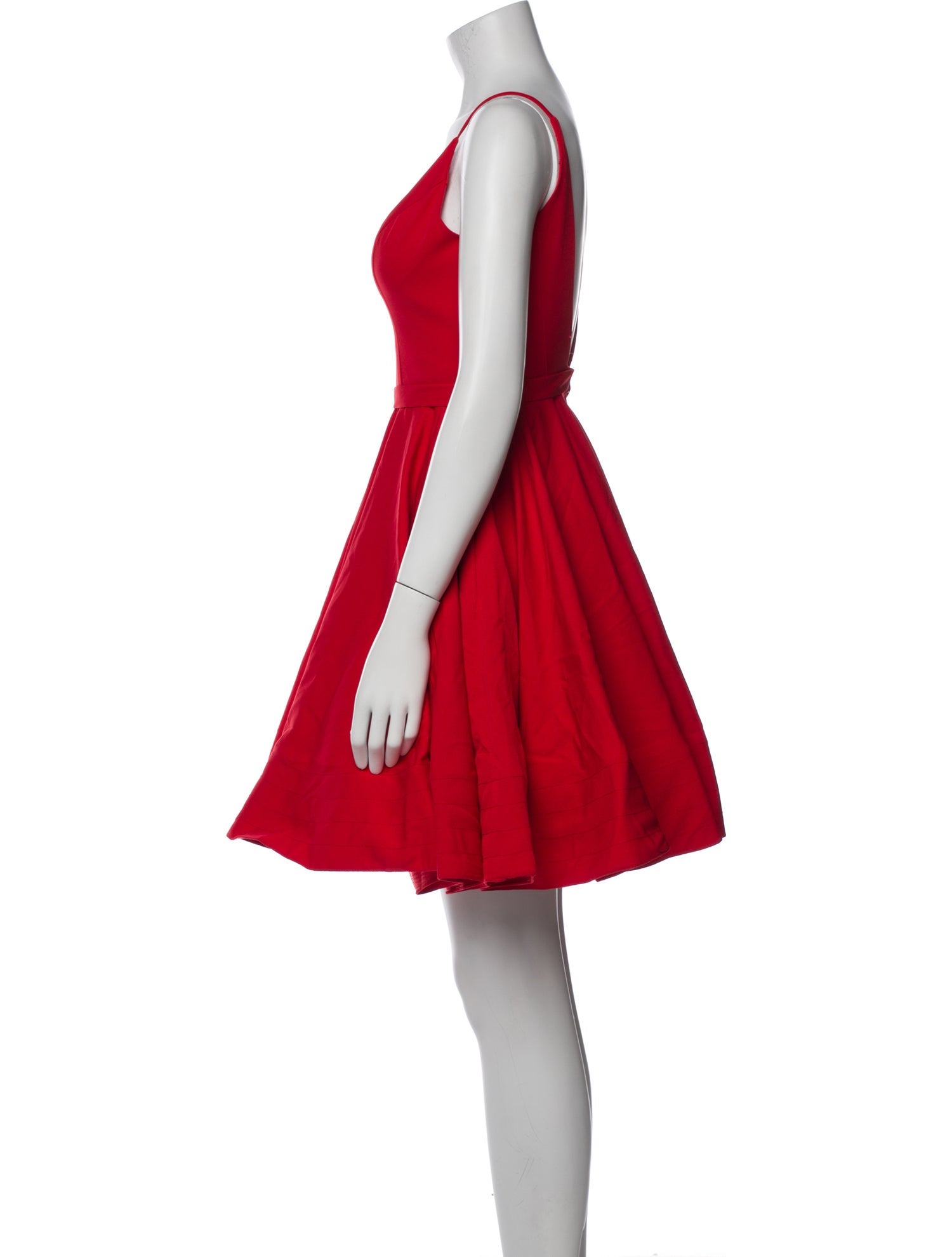 Ieena for Mac Duggal V-Neck Mini Dress