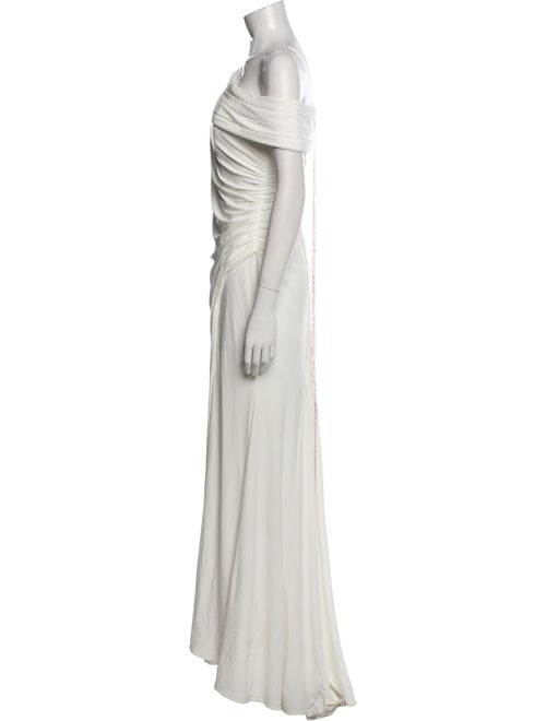 Ieena for Mac Duggal One-Shoulder Long Dress