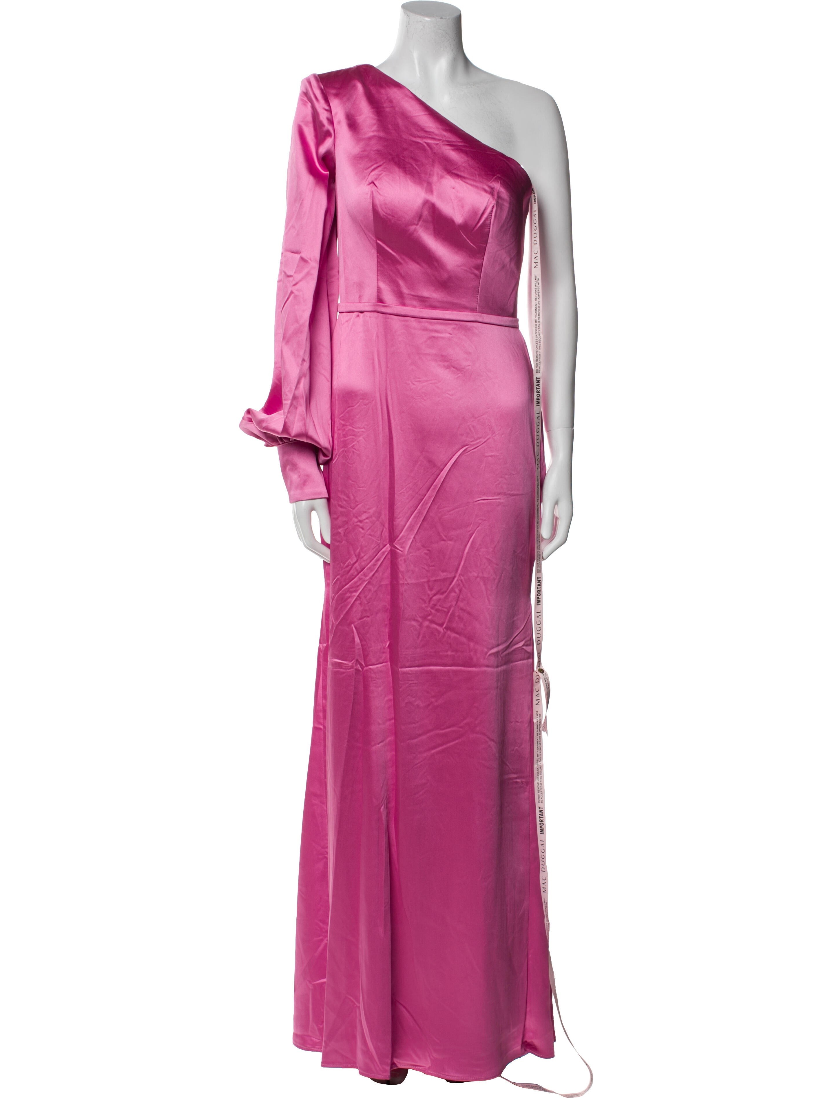 Ieena for Mac Duggal One-Shoulder Long Dress w/ Tags
