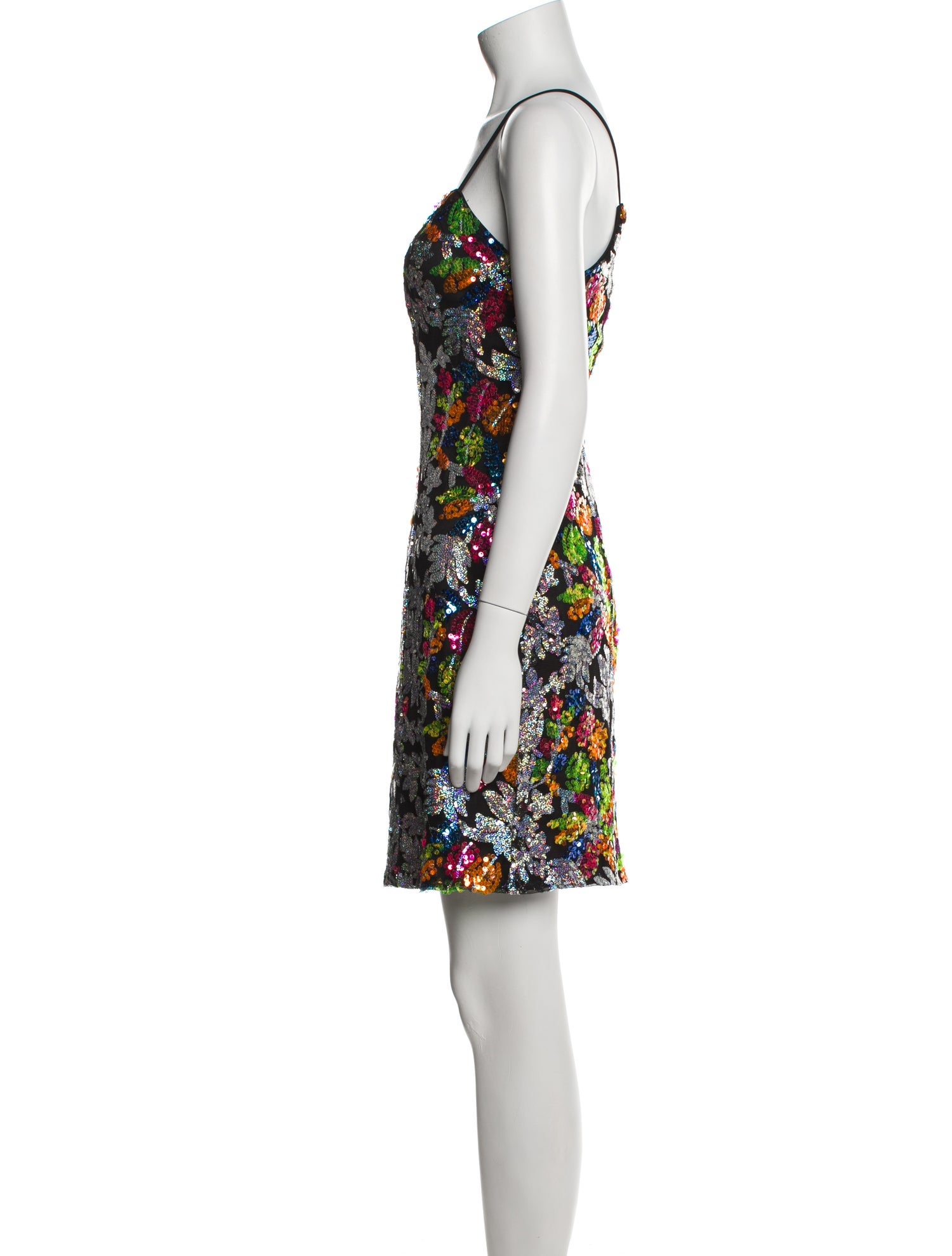 Ieena for Mac Duggal Printed Mini Dress w/ Tags