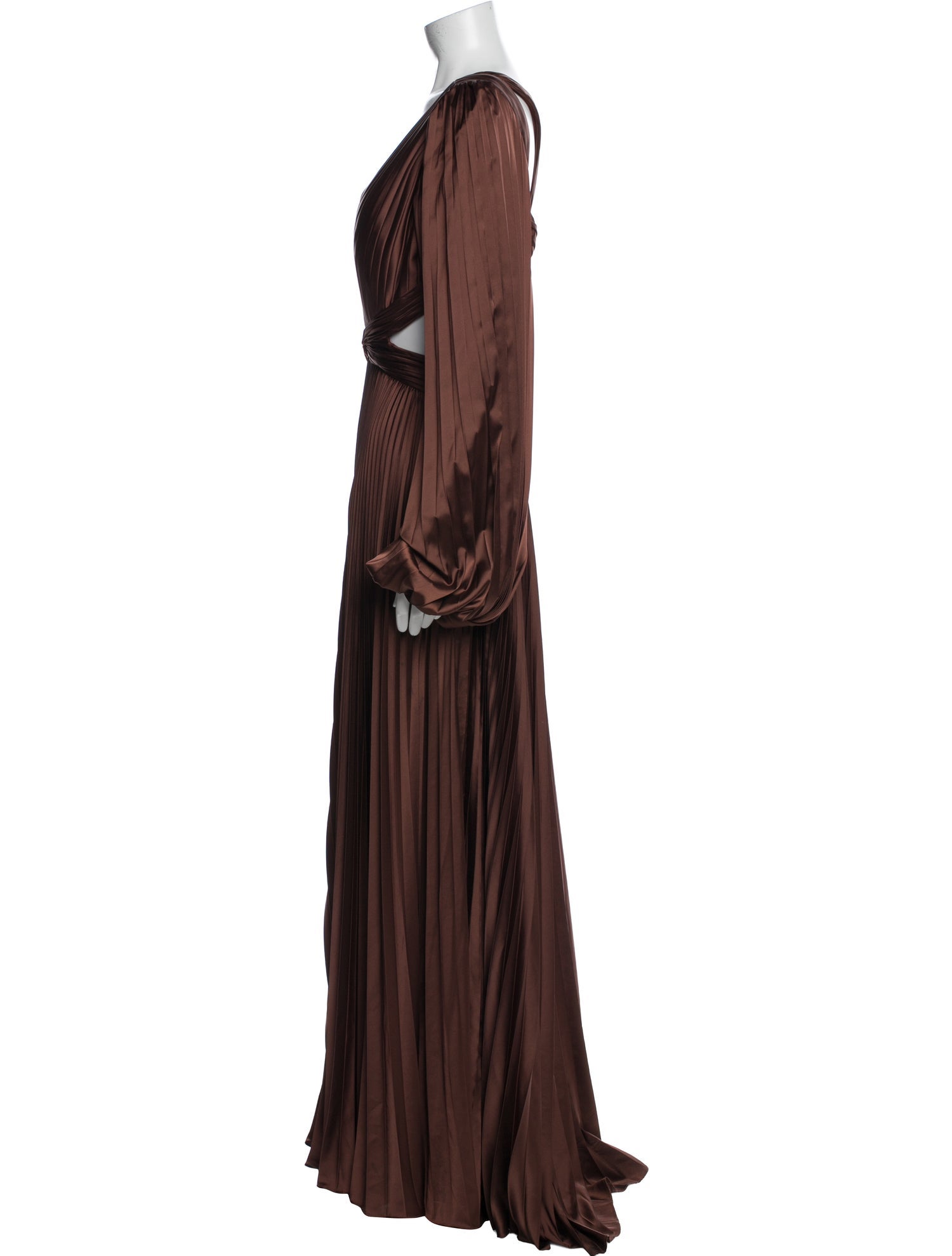 Ieena for Mac Duggal V-Neck Long Dress