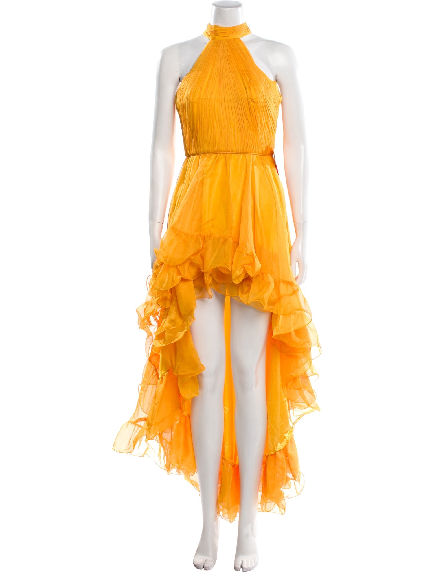 Ieena for Mac Duggal Halterneck Long Dress w/ Tags