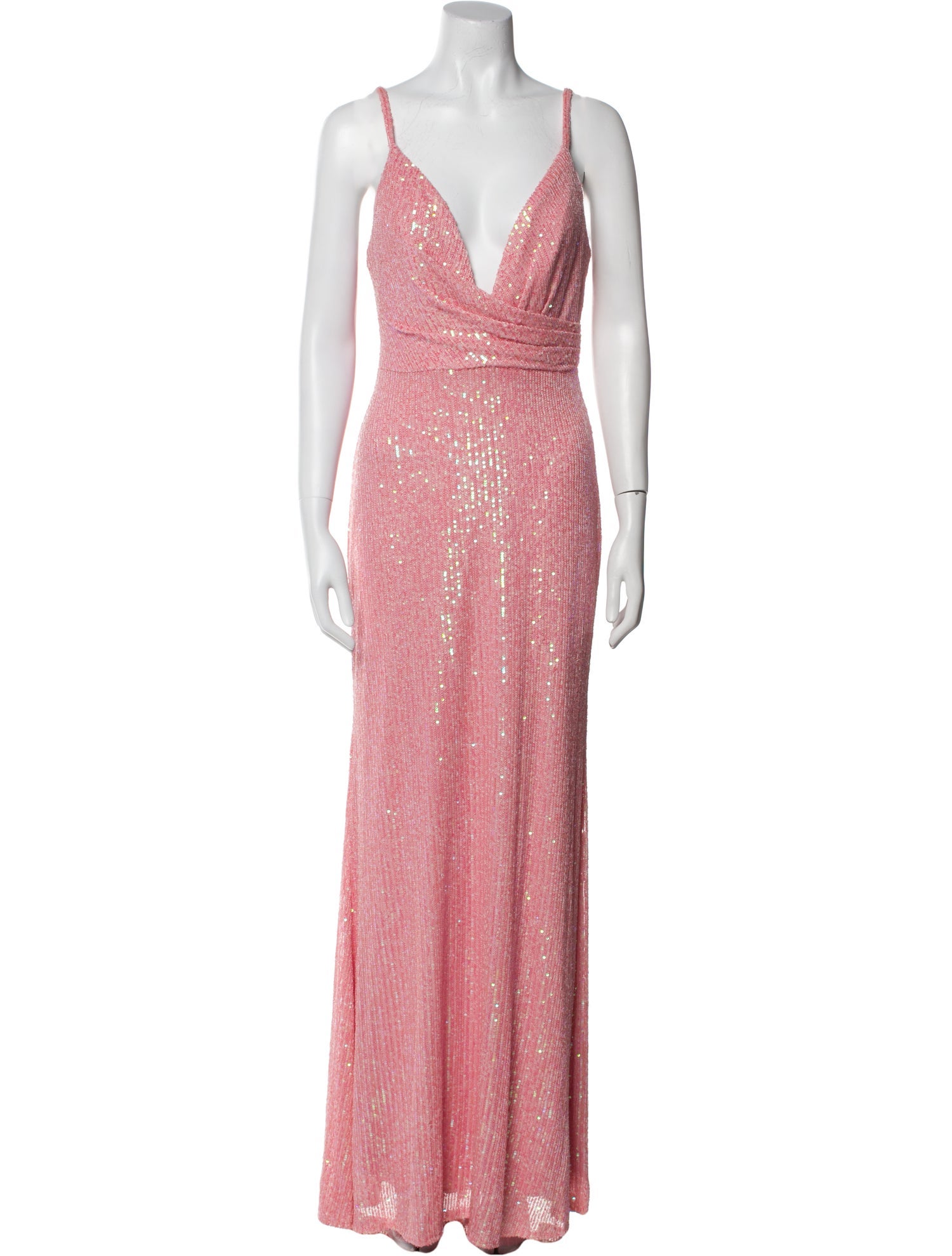 Ieena for Mac Duggal Patterned Long Dress w/ Tags