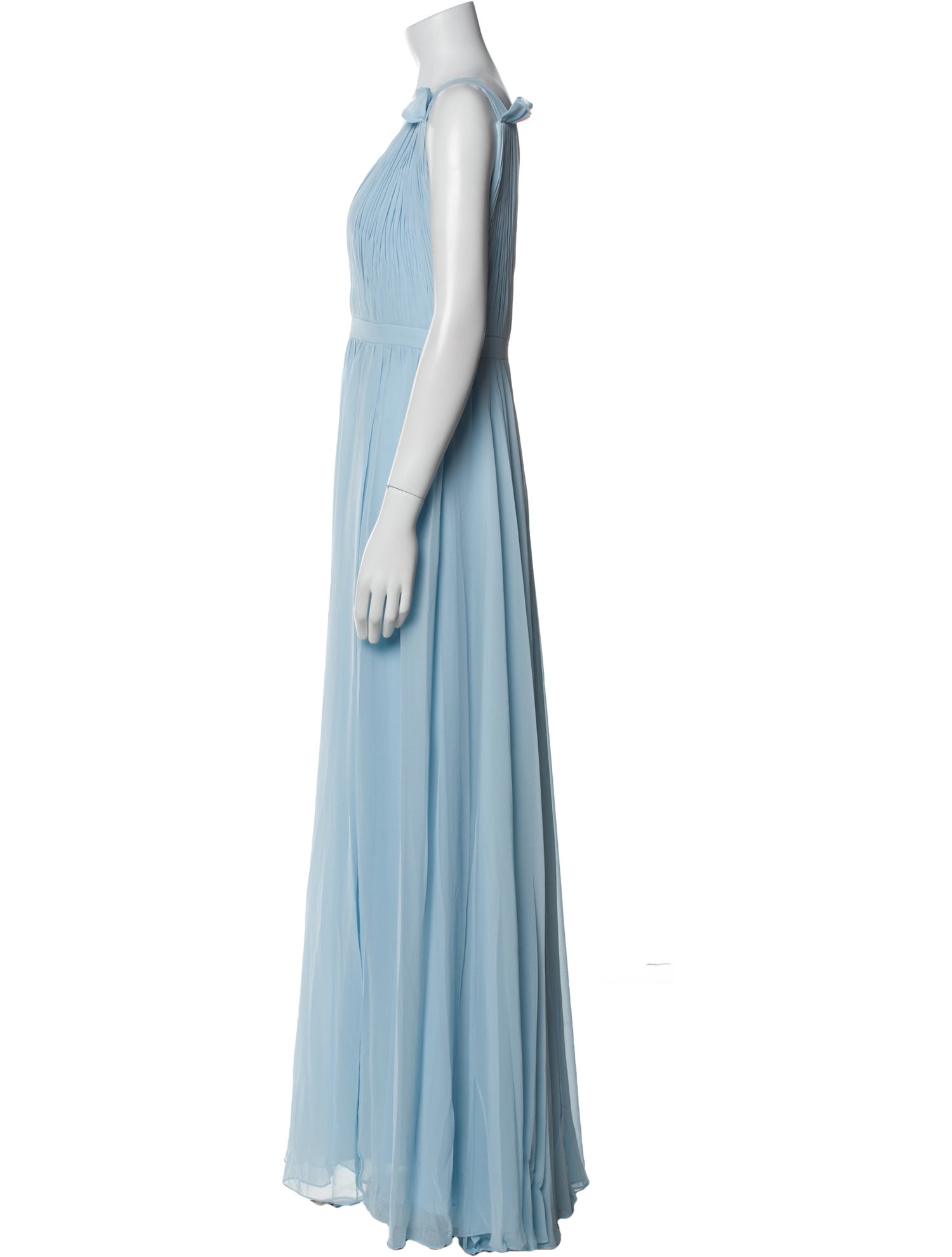 Ieena for Mac Duggal V-Neck Long Dress w/ Tags