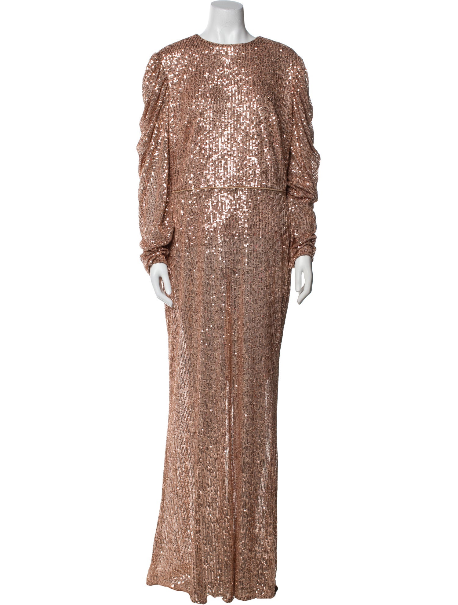 Ieena for Mac Duggal Patterned Long Dress w/ Tags