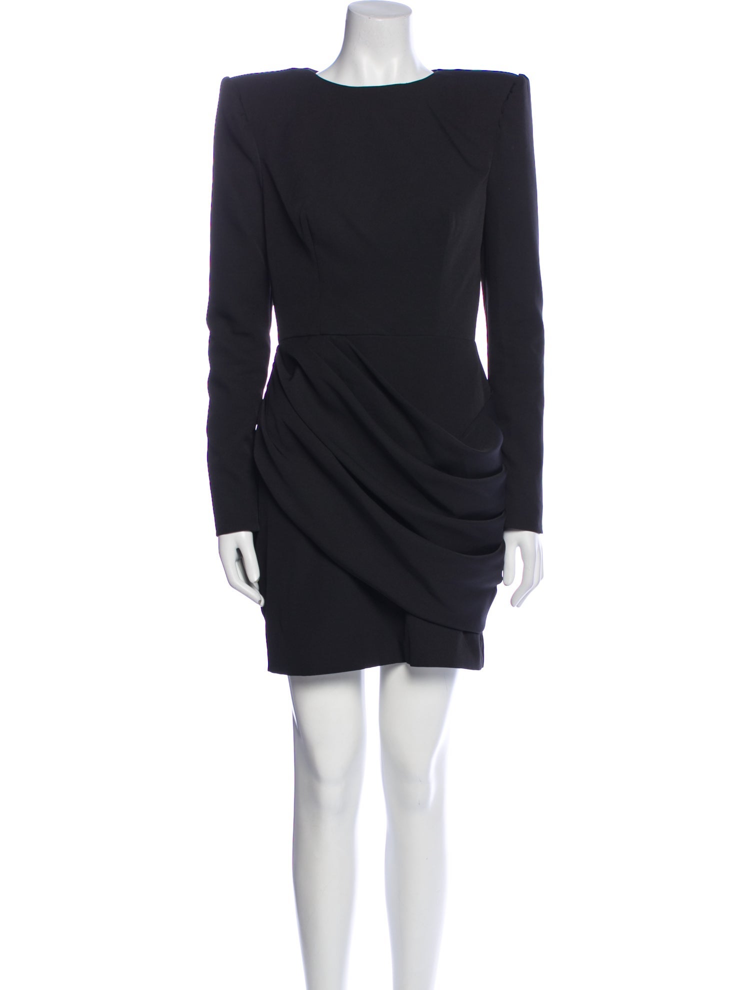 Ieena for Mac Duggal Scoop Neck Mini Dress