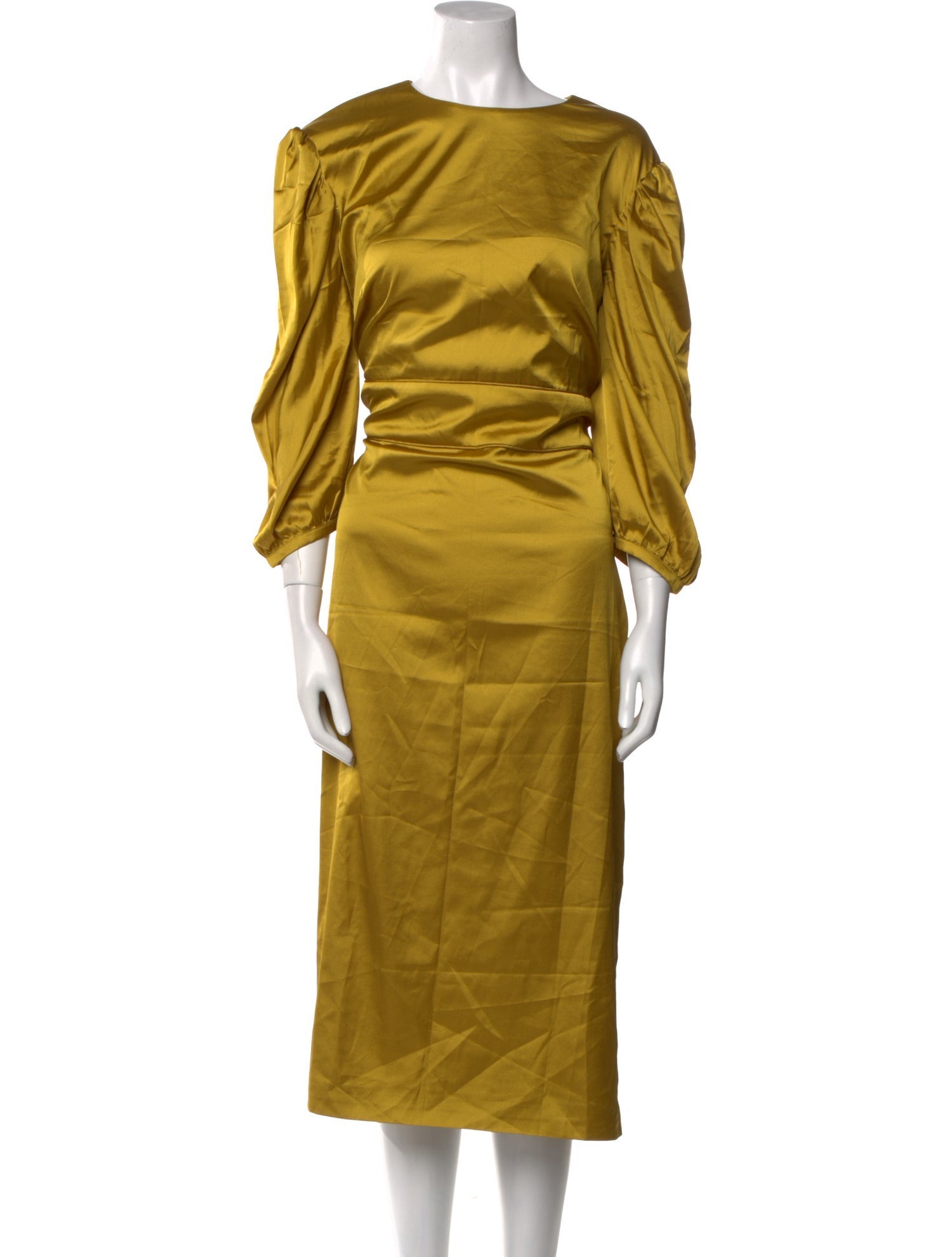 Ieena for Mac Duggal Scoop Neck Long Dress w/ Tags