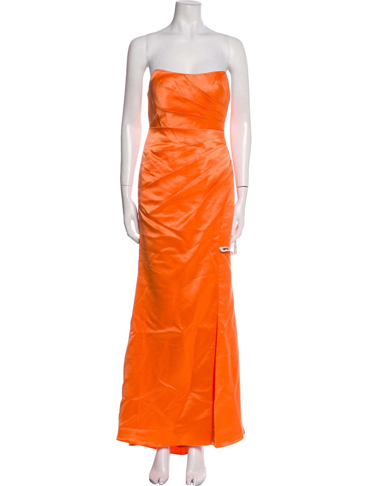 Ieena for Mac Duggal Strapless Long Dress