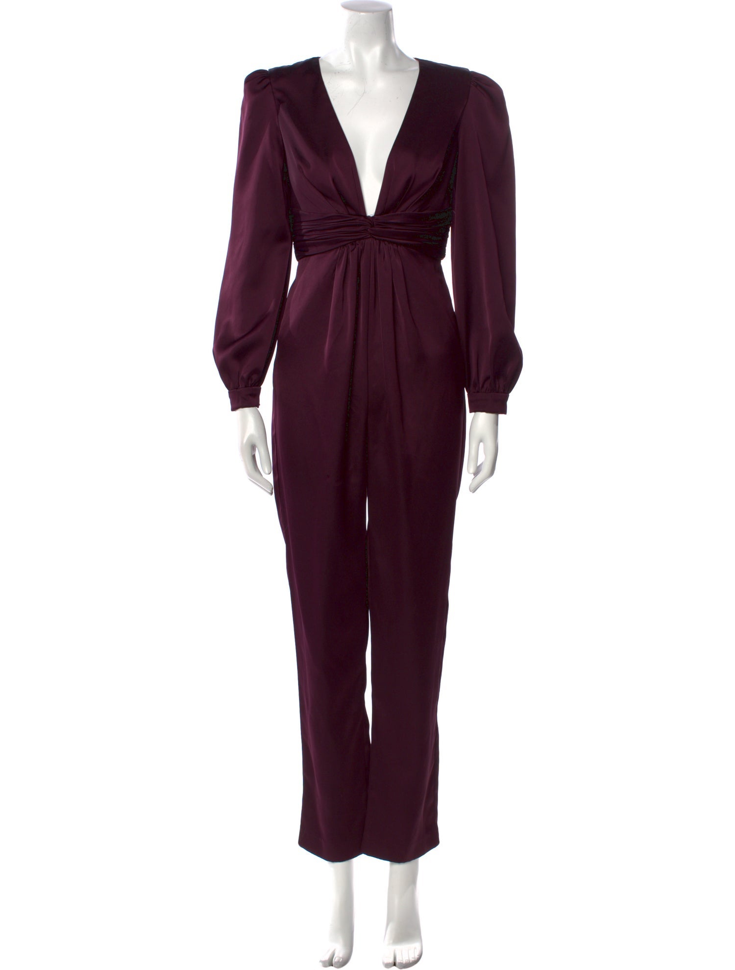 Ieena for Mac Duggal V-Neck Jumpsuit