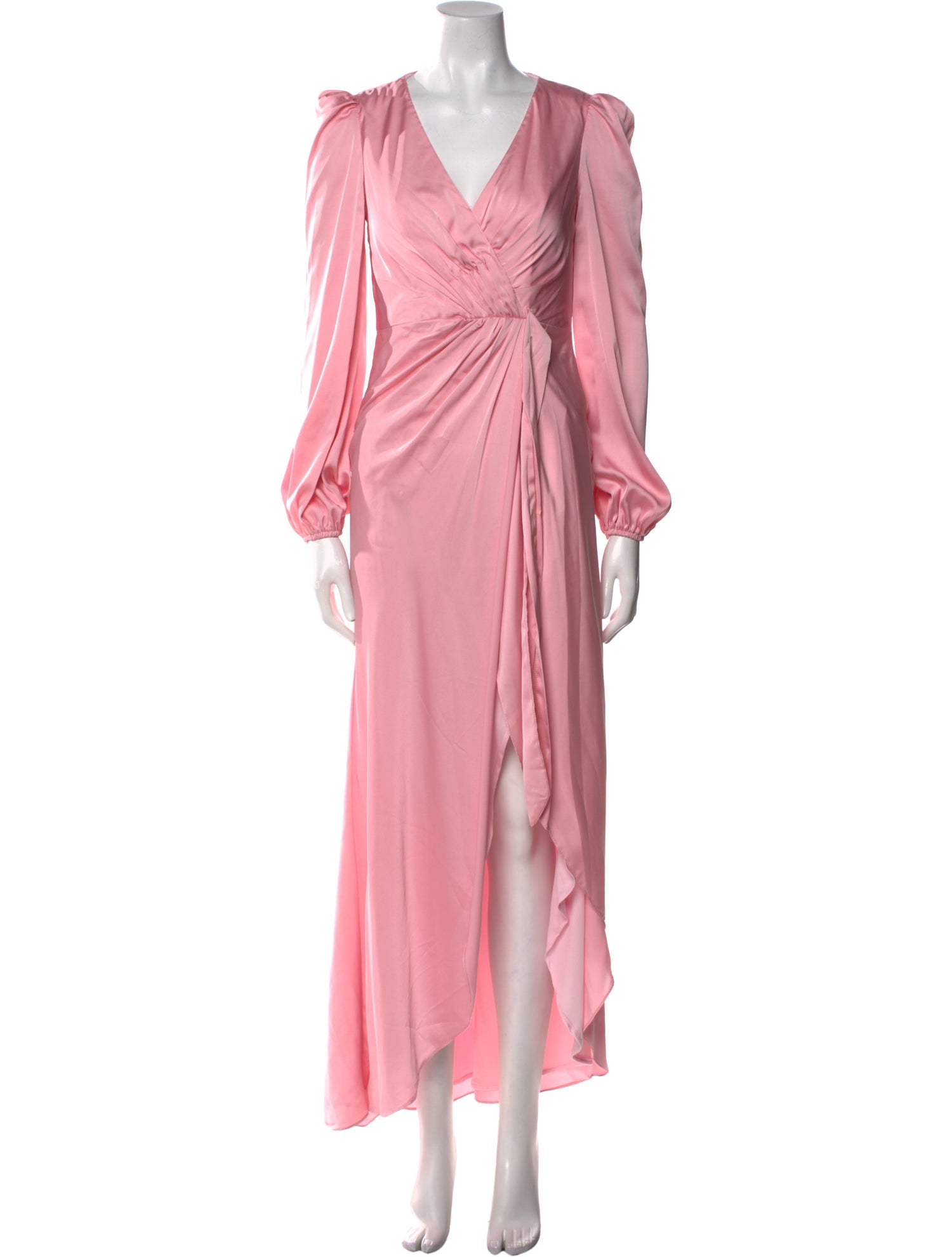 Ieena for Mac Duggal V-Neck Long Dress