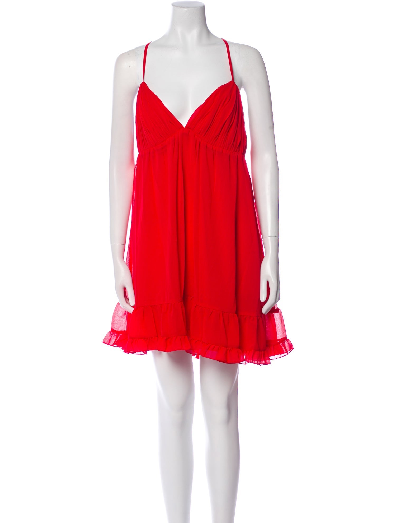 Ieena for Mac Duggal V-Neck Mini Dress w/ Tags