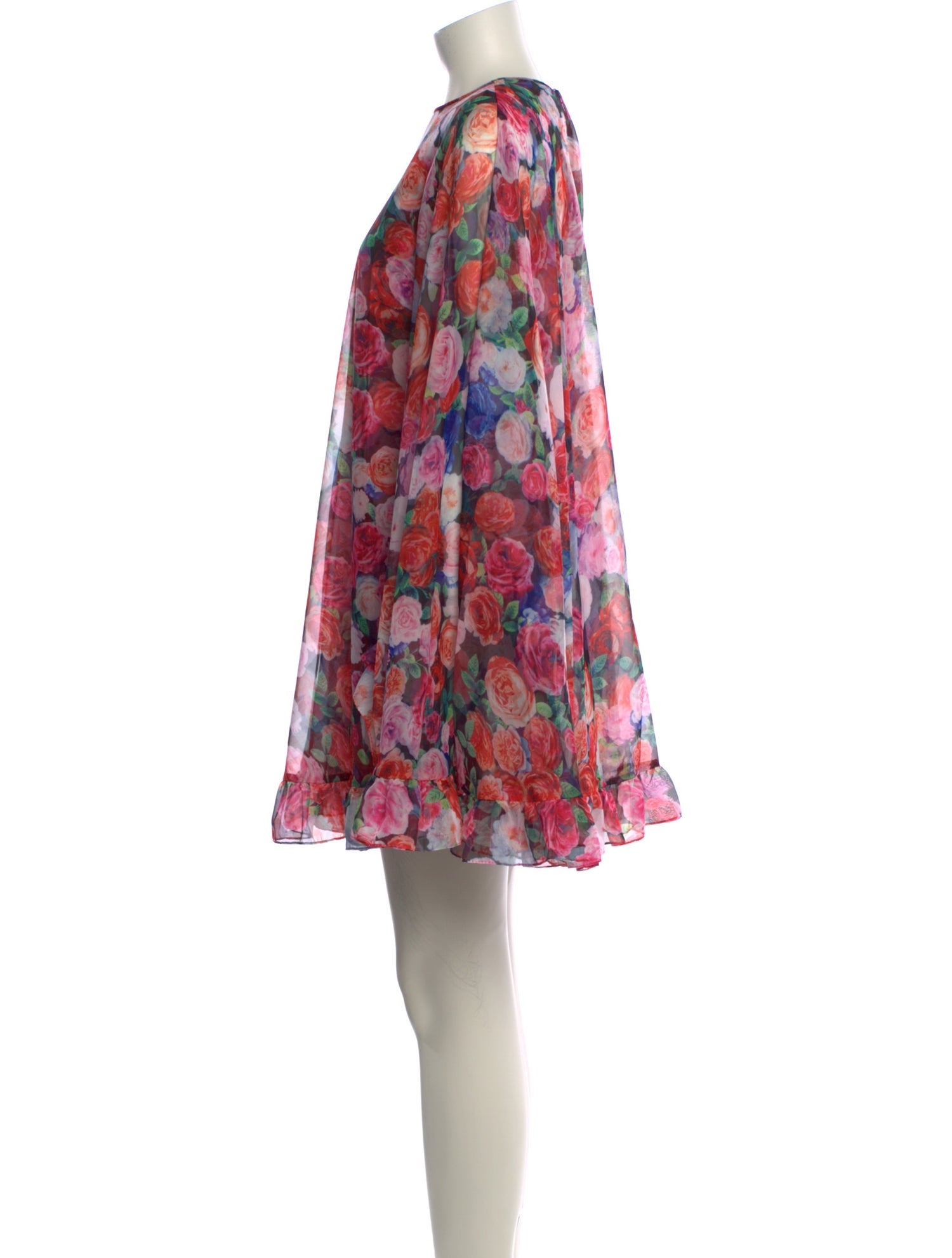 Ieena for Mac Duggal Floral Print Mini Dress w/ Tags