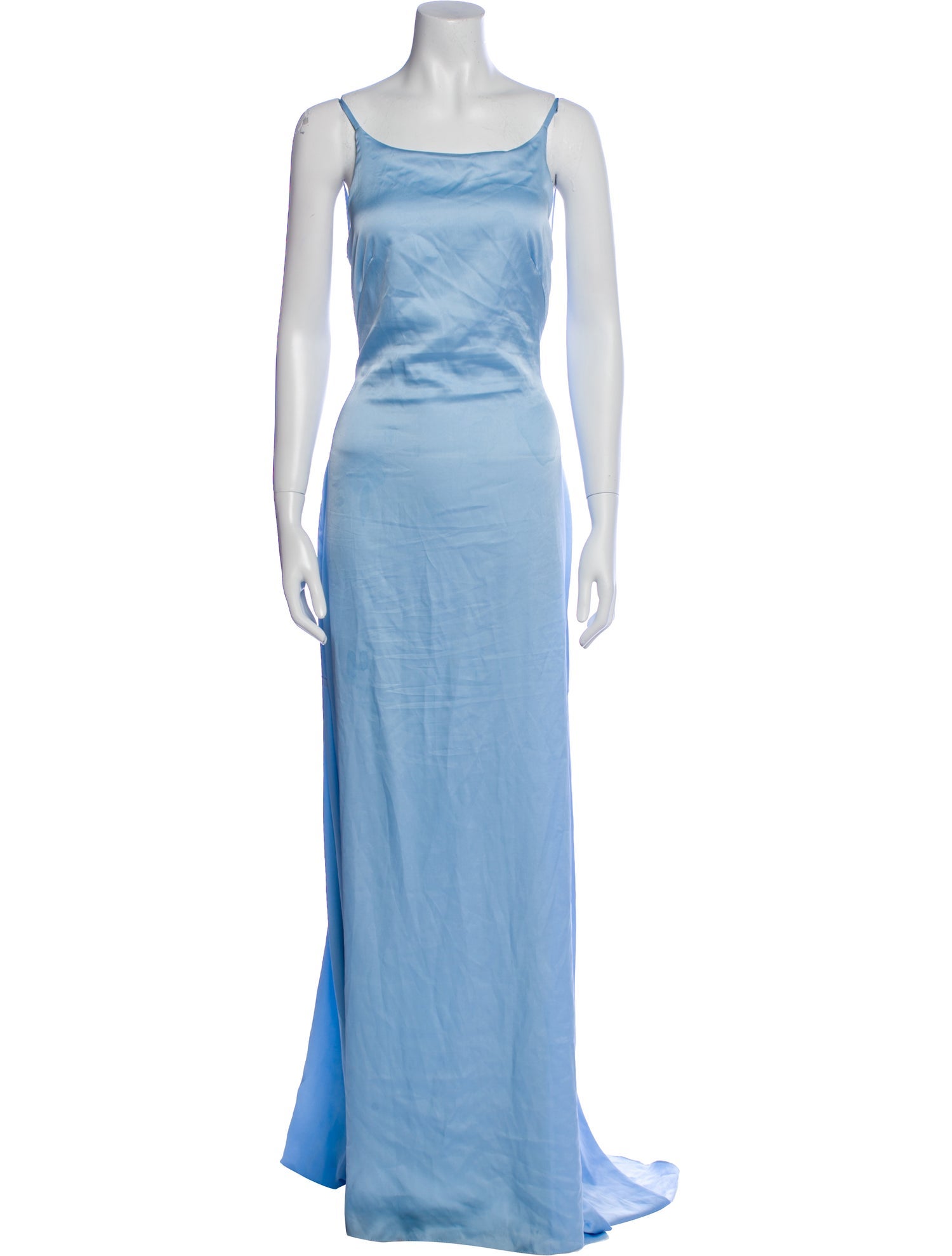 Ieena for Mac Duggal Square Neckline Long Dress