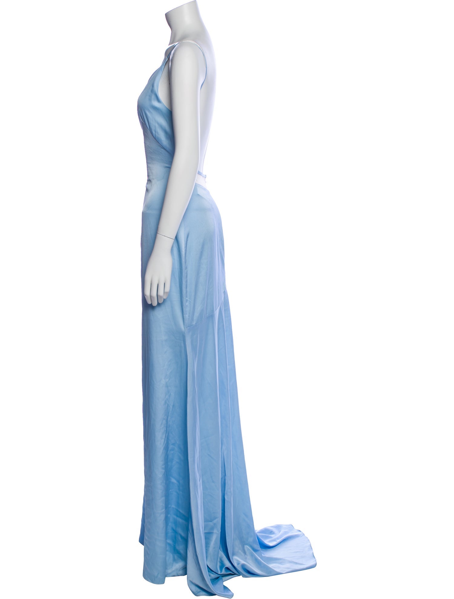 Ieena for Mac Duggal Square Neckline Long Dress