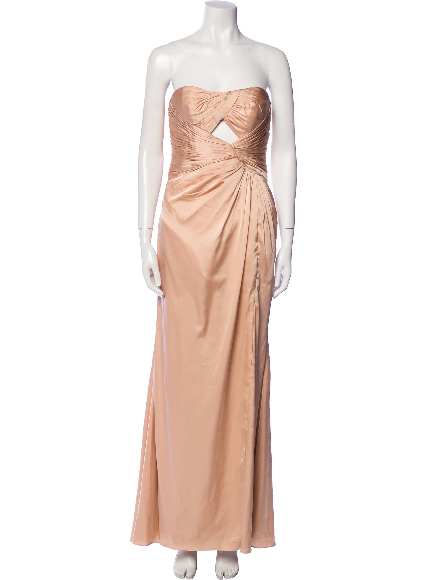 Ieena for Mac Duggal Strapless Long Dress w/ Tags