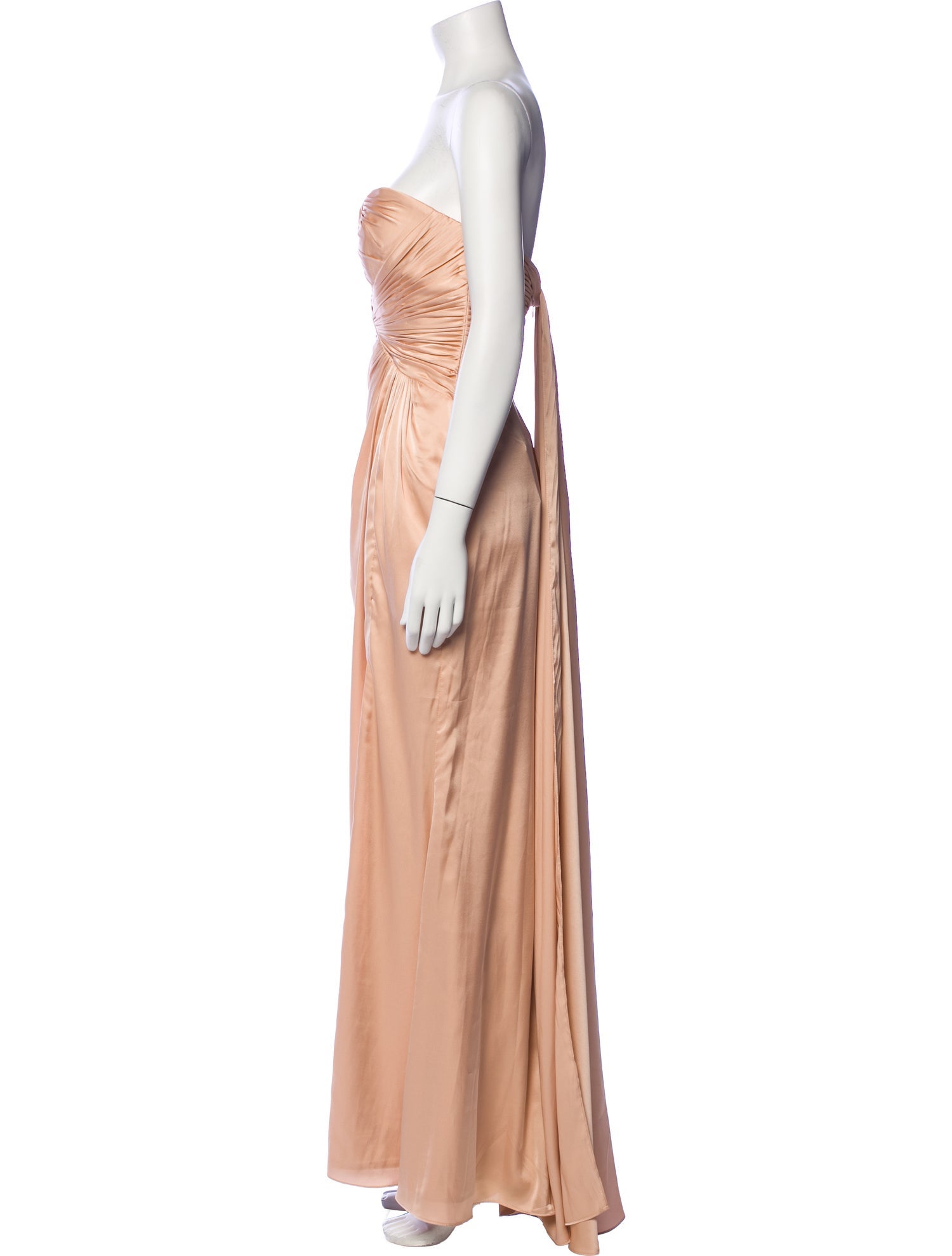 Ieena for Mac Duggal Strapless Long Dress w/ Tags