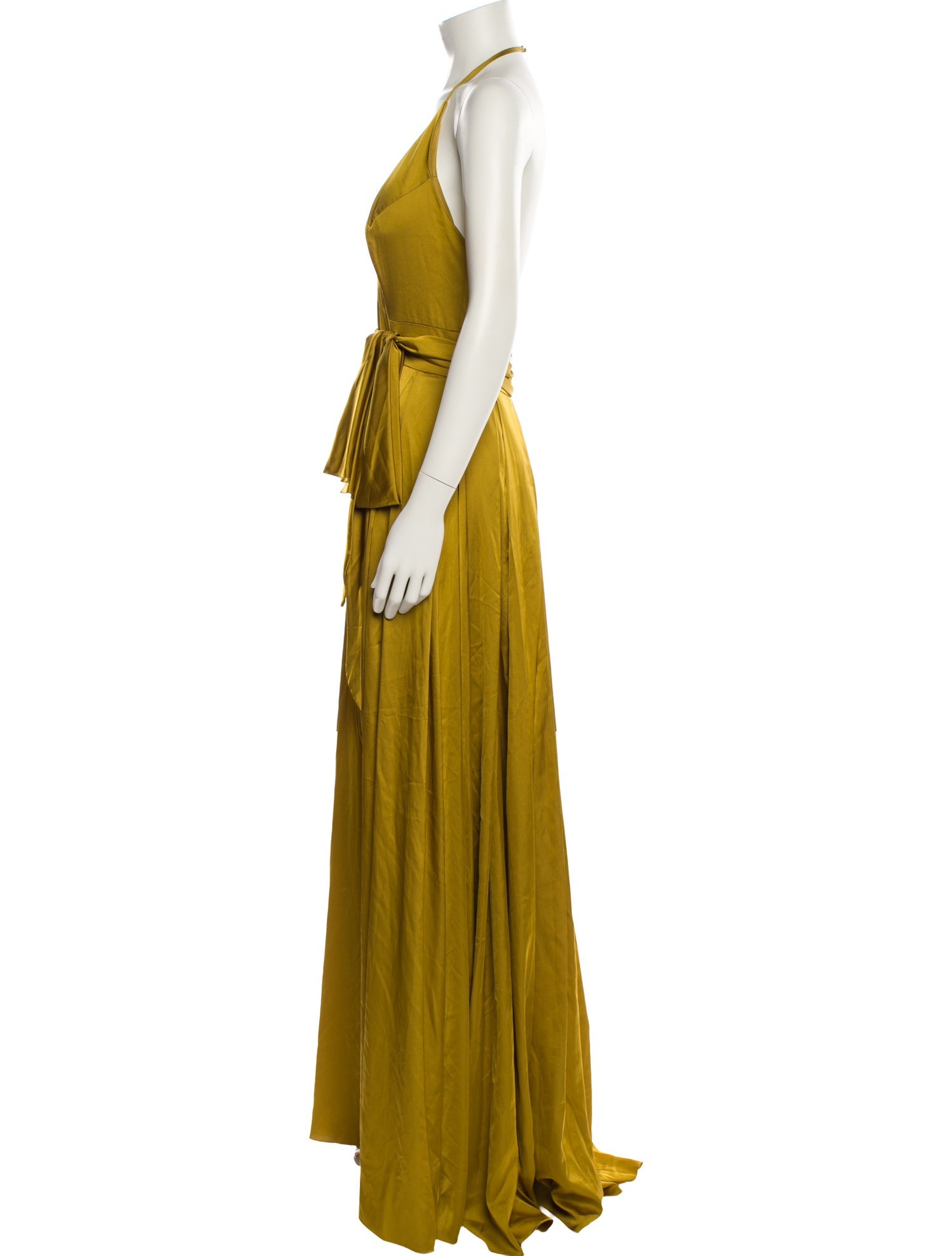 Ieena for Mac Duggal Halterneck Long Dress