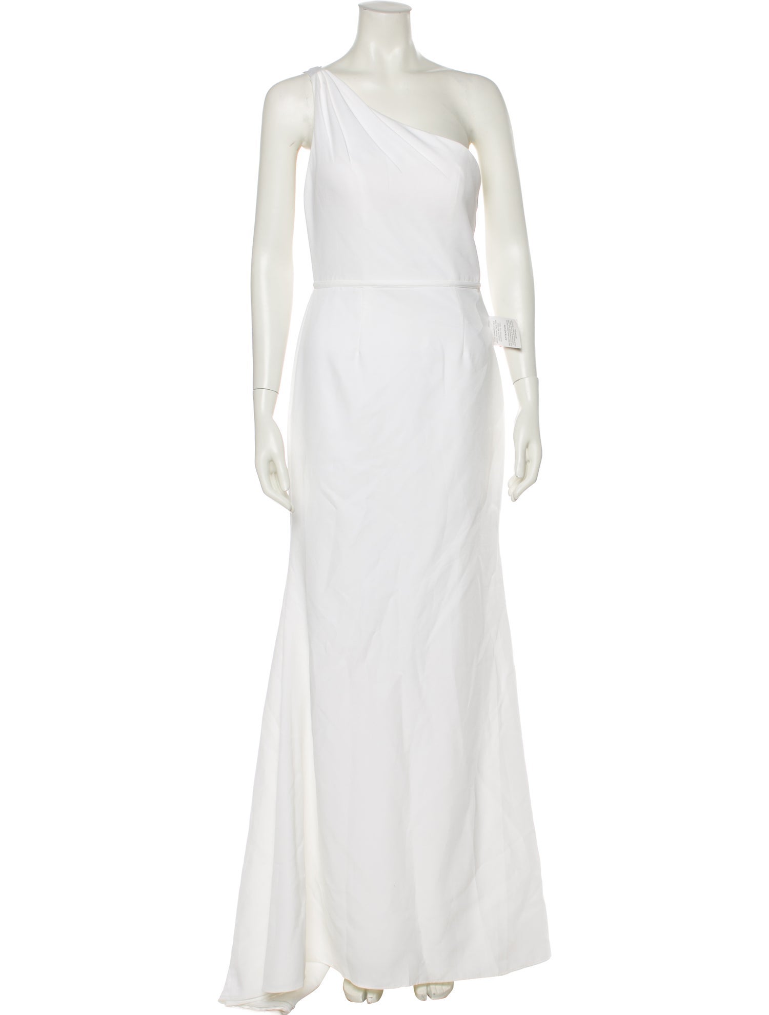 Ieena for Mac Duggal One-Shoulder Long Dress