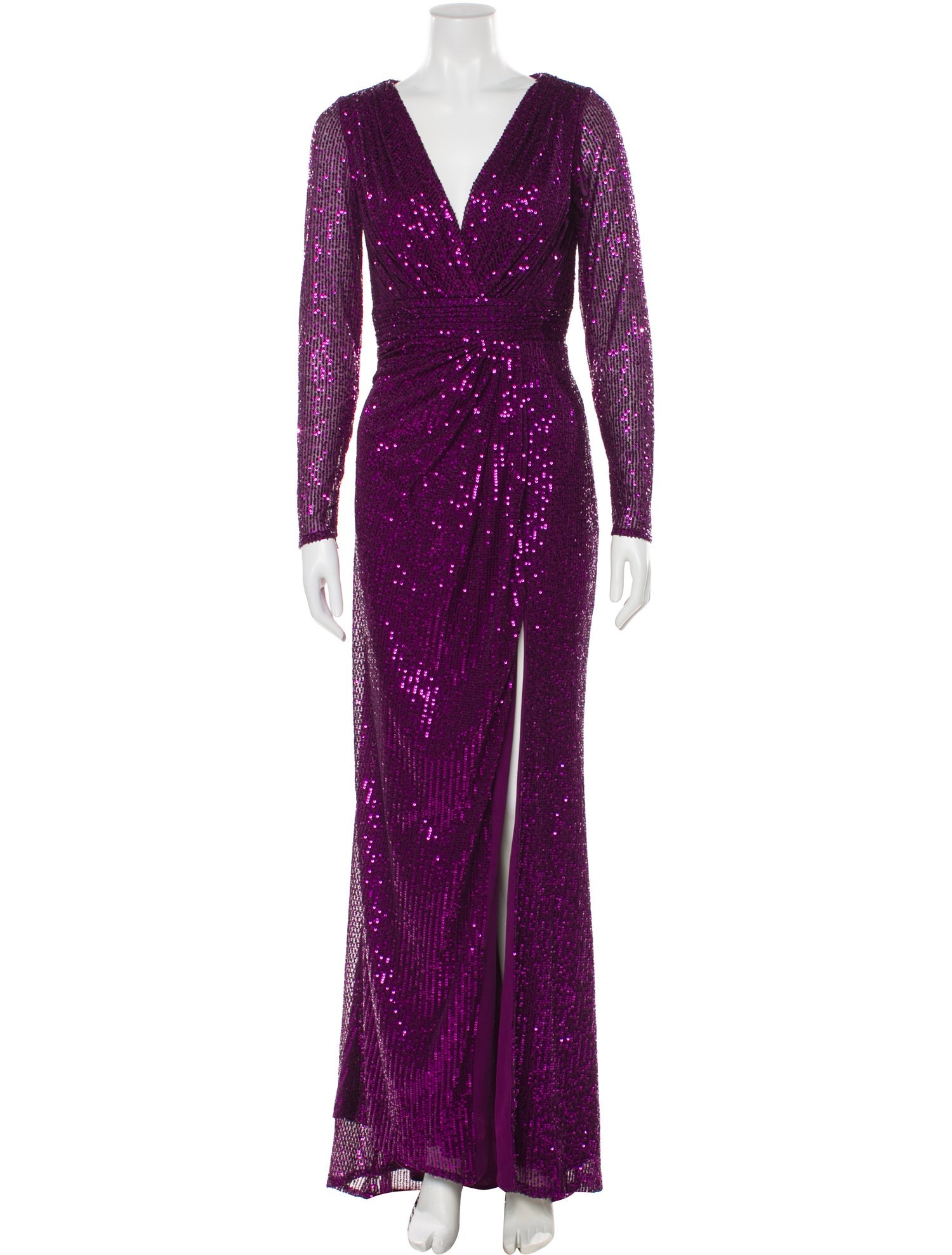 Ieena for Mac Duggal Sequin Long Dress w/ Tags