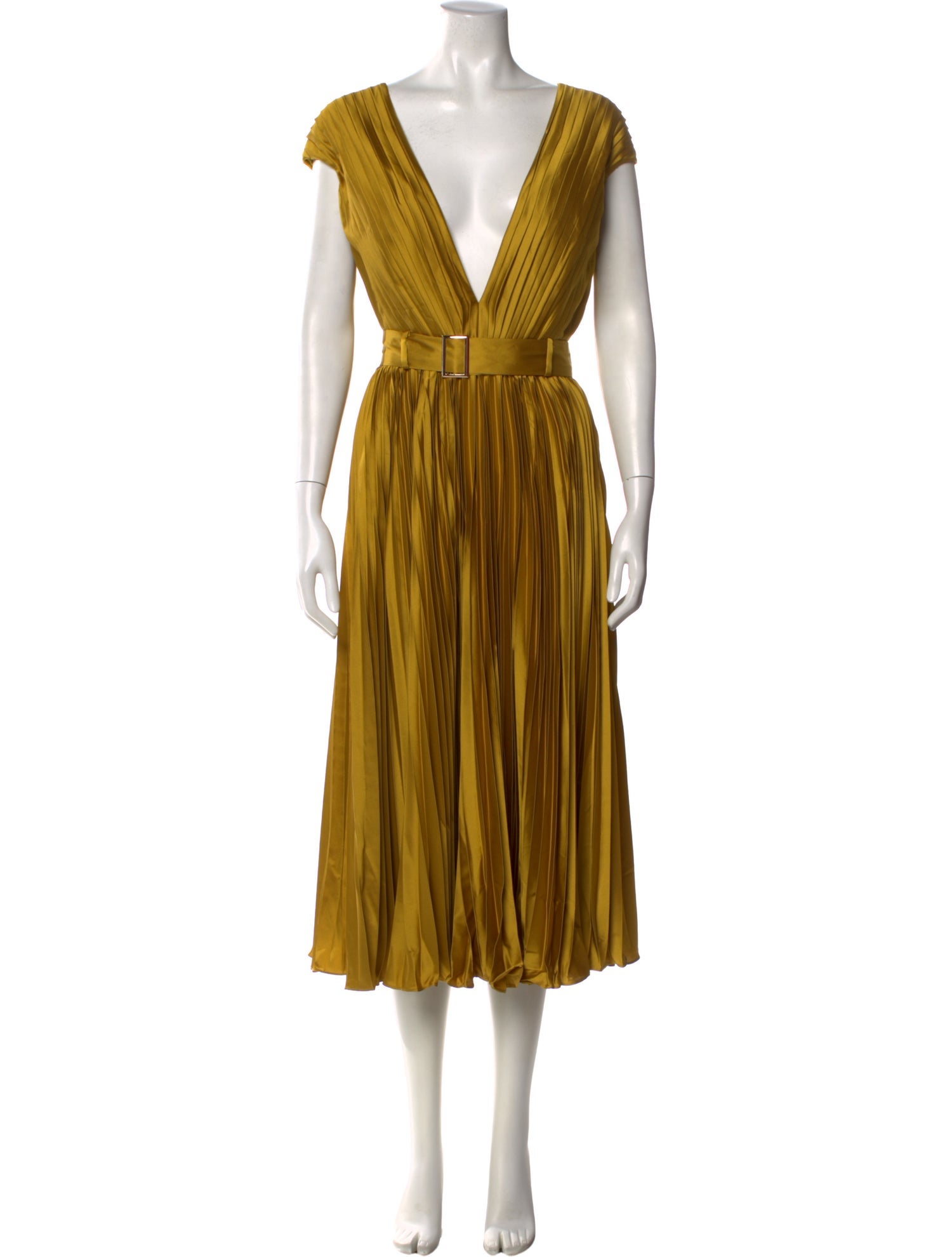 Ieena for Mac Duggal V-Neck Long Dress