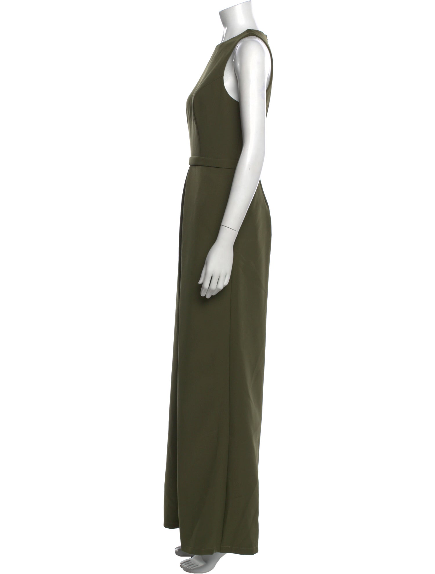 Ieena for Mac Duggal Crew Neck Jumpsuit