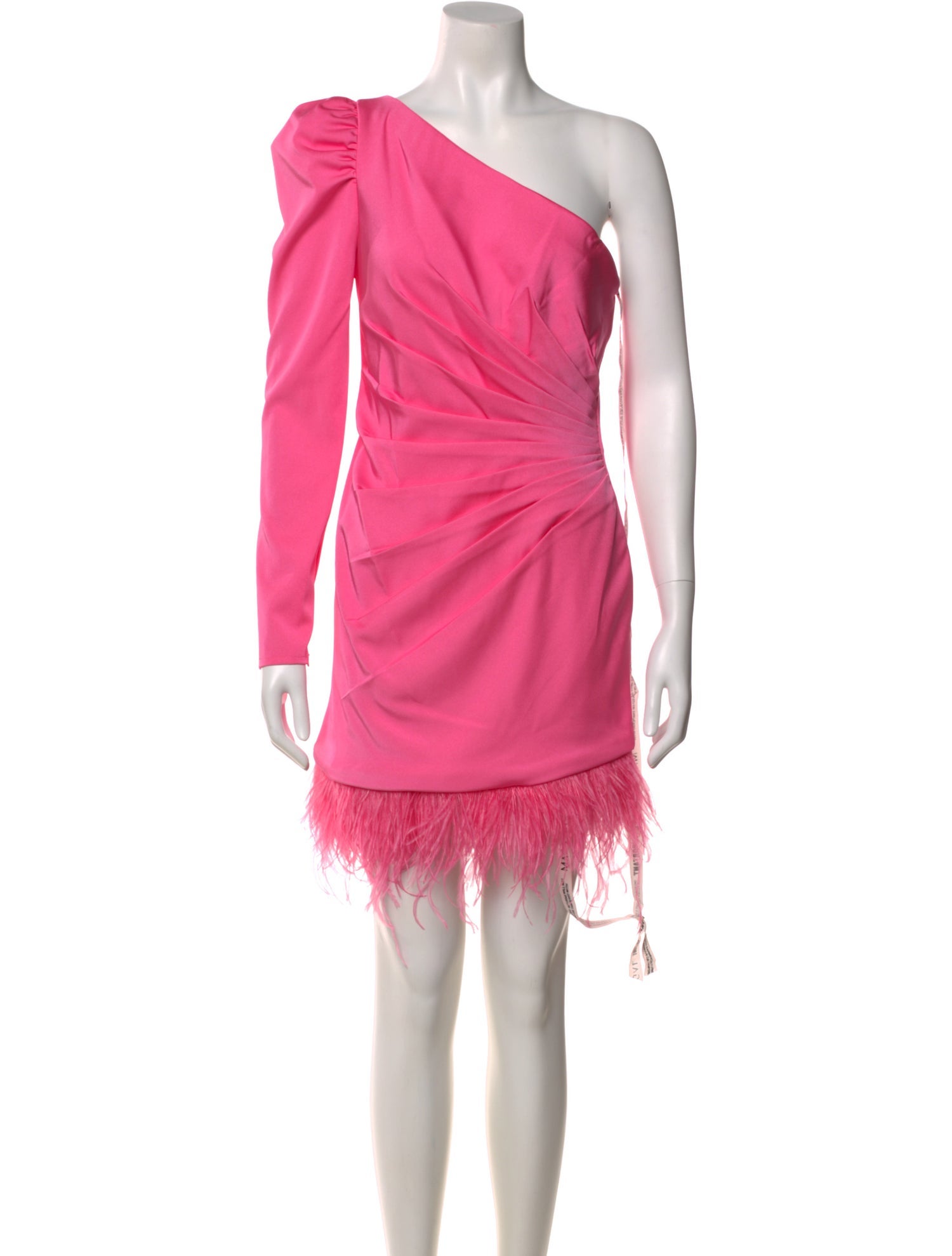 Ieena for Mac Duggal One-Shoulder Mini Dress