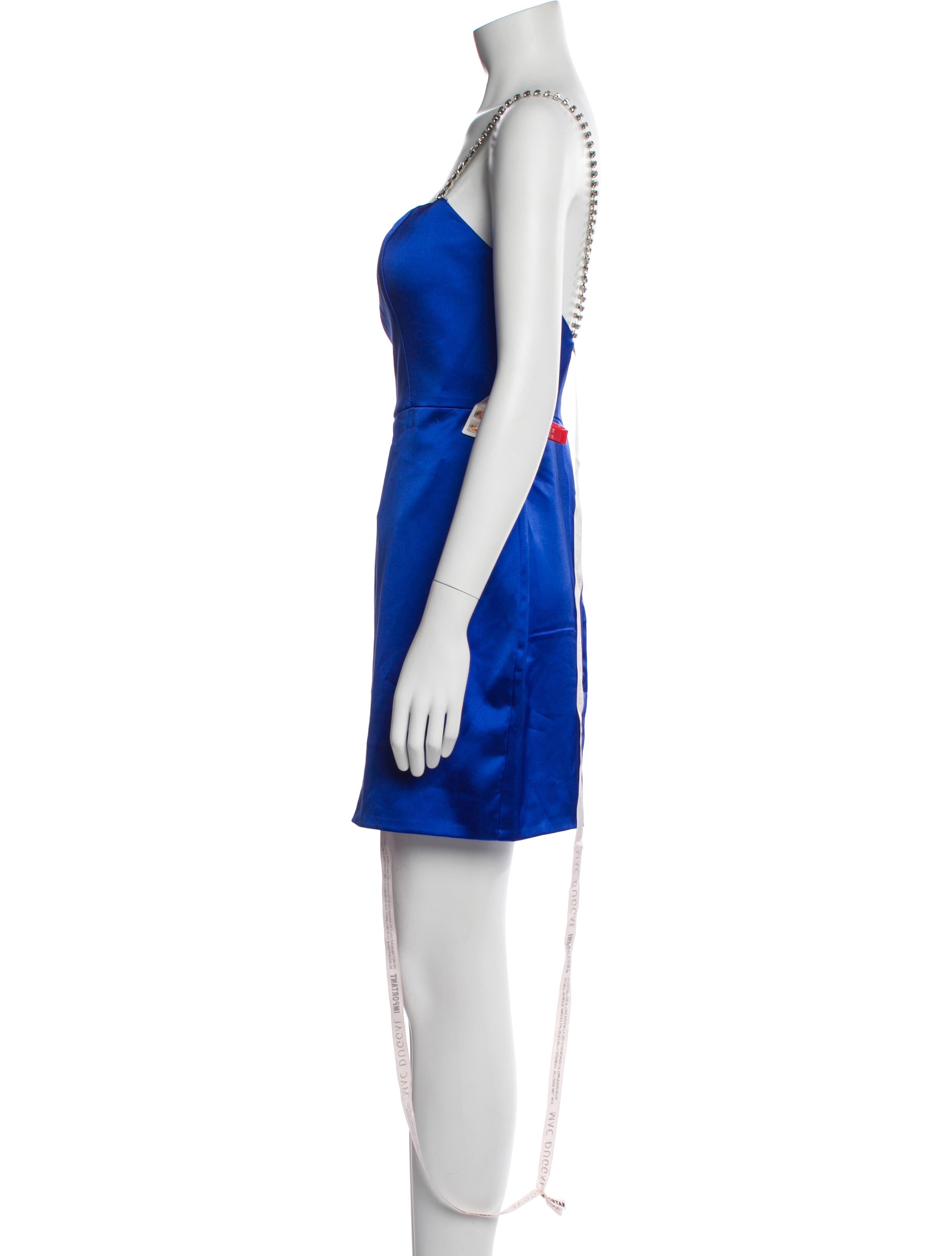 Ieena for Mac Duggal Square Neckline Mini Dress