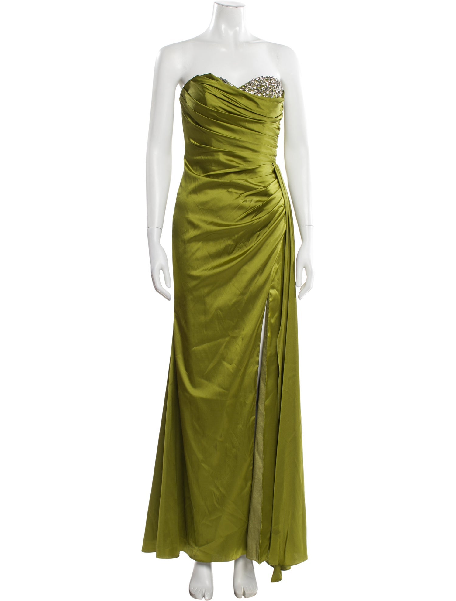 Ieena for Mac Duggal Strapless Long Dress