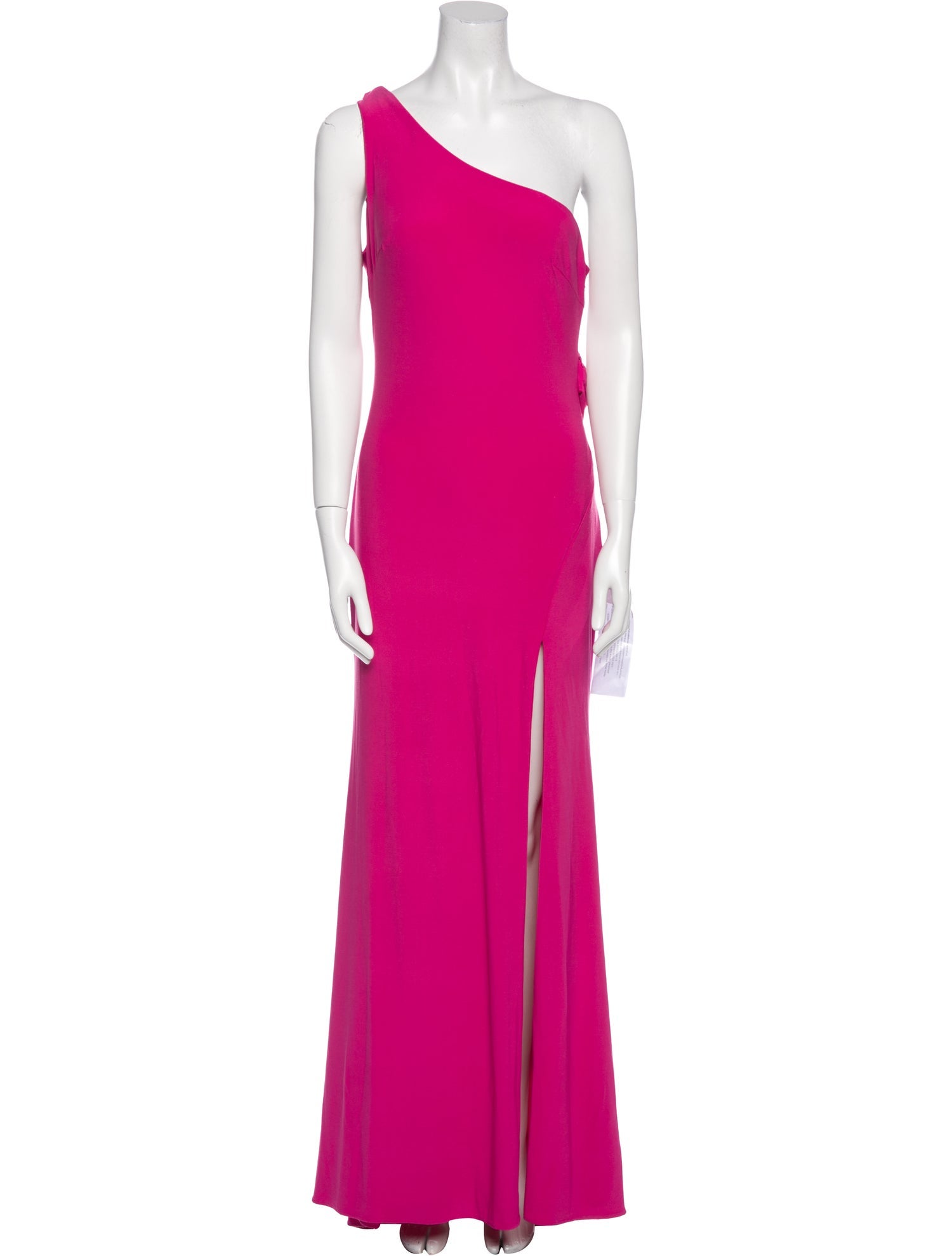 Ieena for Mac Duggal One-Shoulder Long Dress