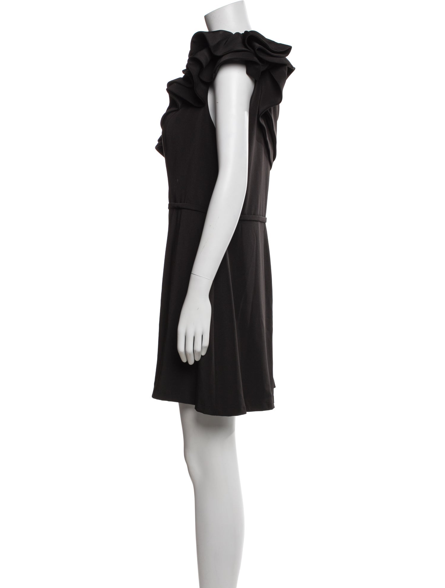 Ieena for Mac Duggal One-Shoulder Mini Dress